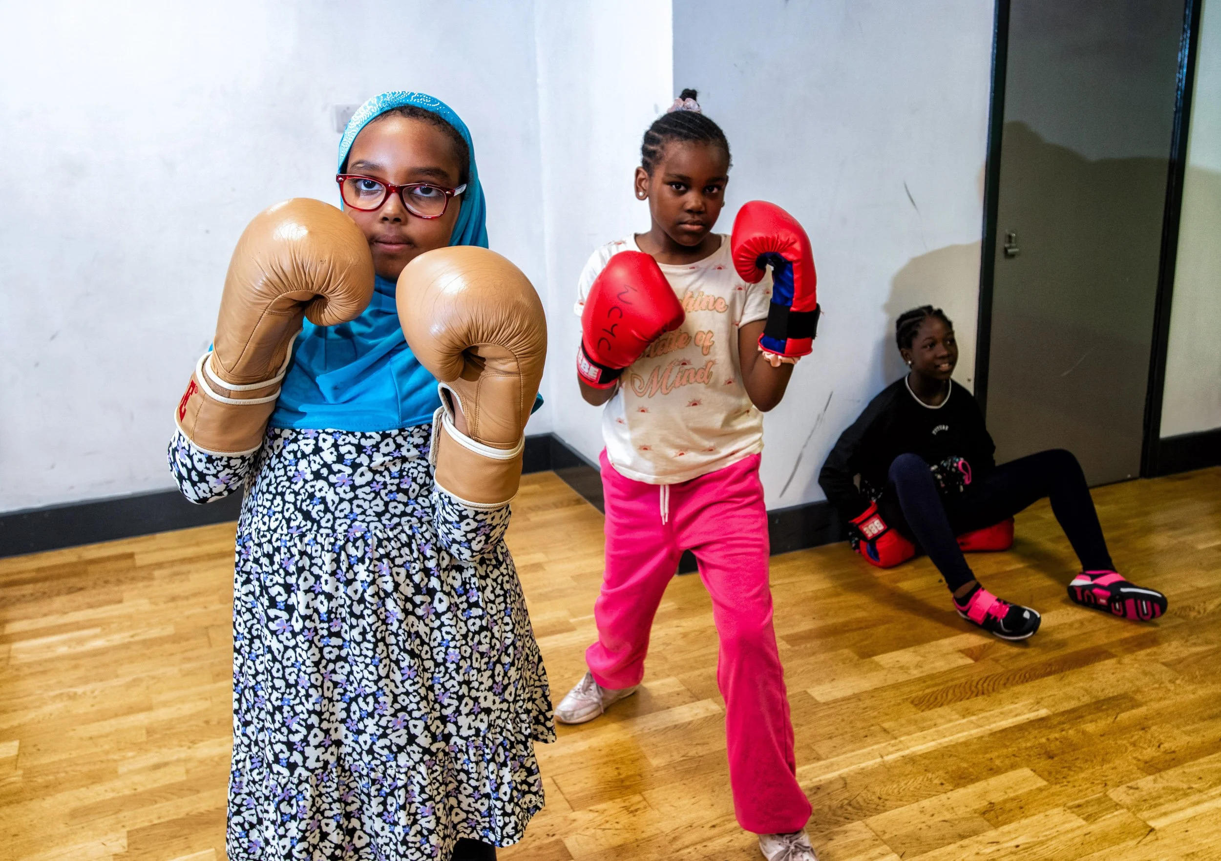 Boxing taster session for girls , Woolwich, London