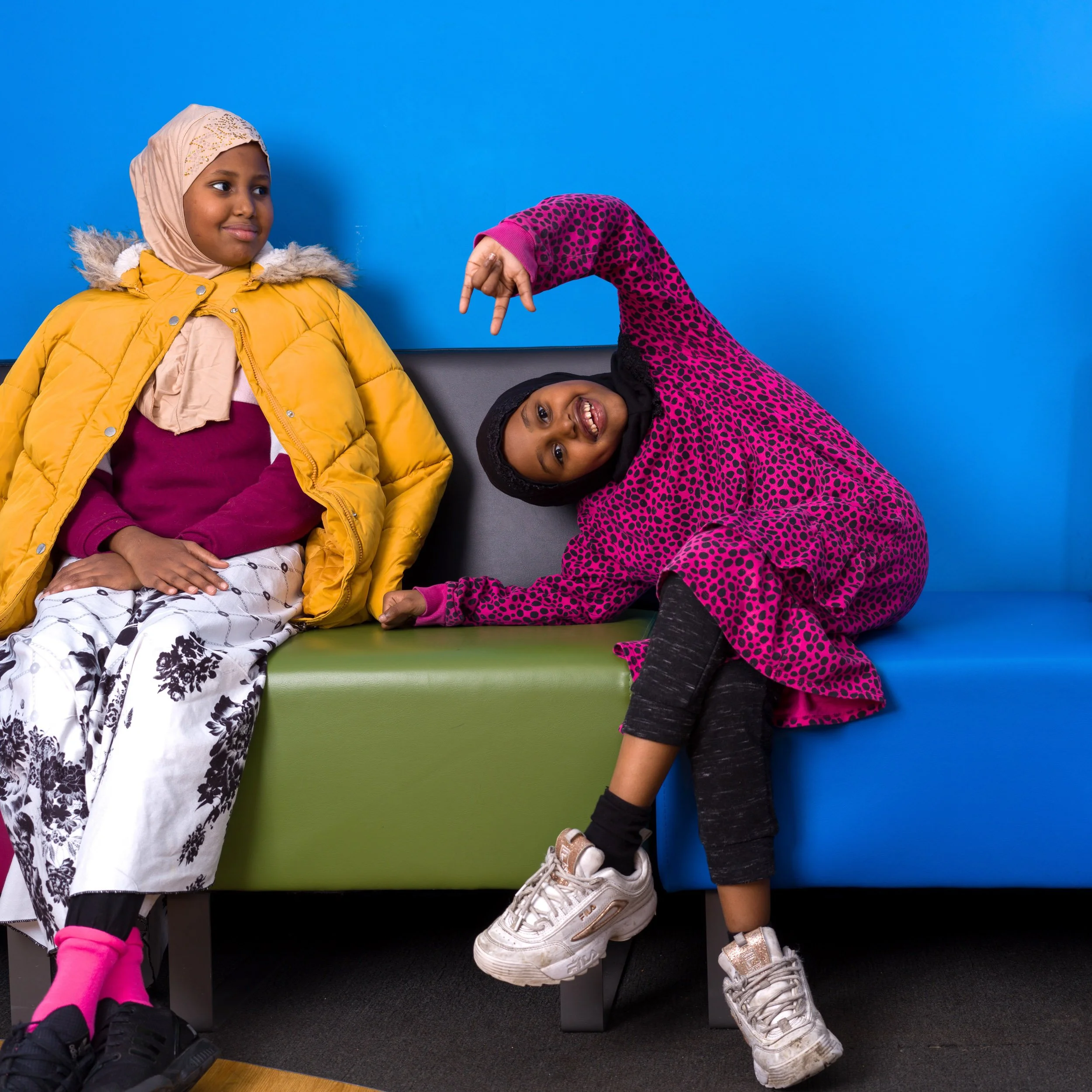 Fatima & Khadija ,Woolwich Common Youth Hub