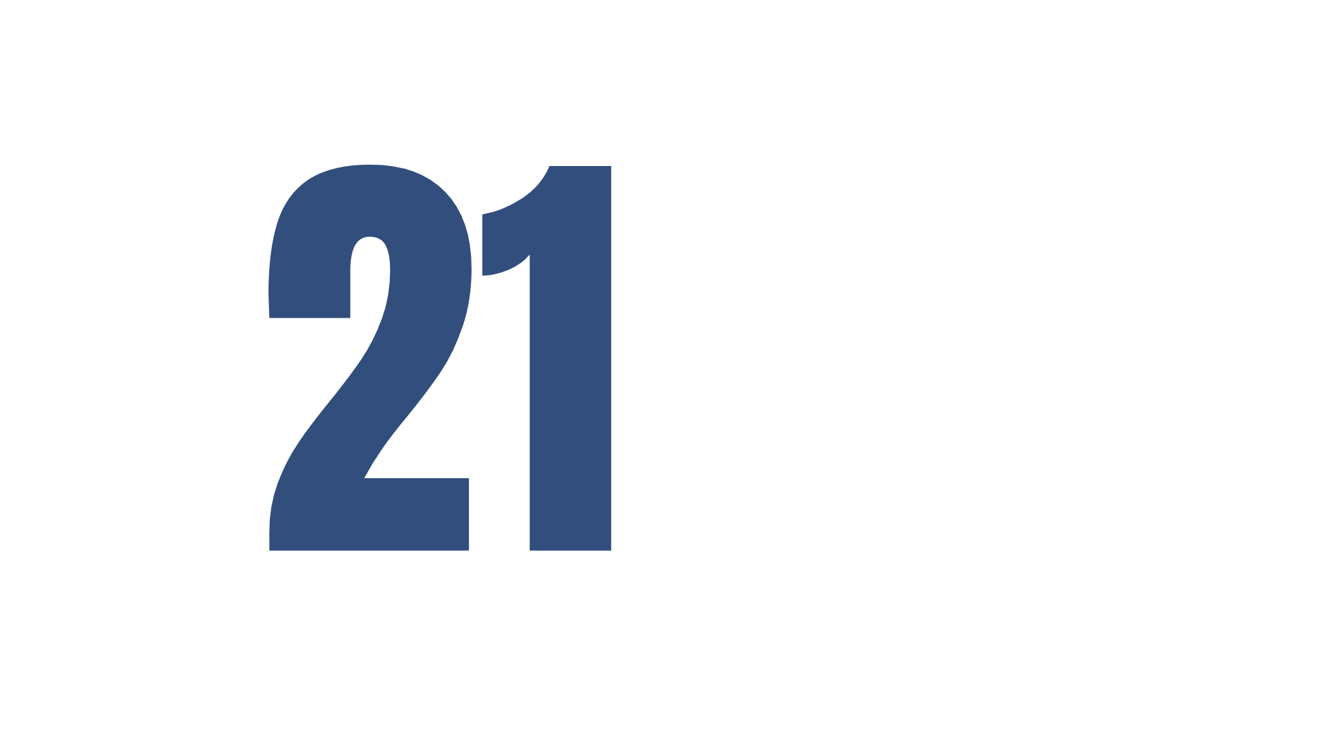 Text saying '21 Ayuno de 2 días' in blue and white on a black background.