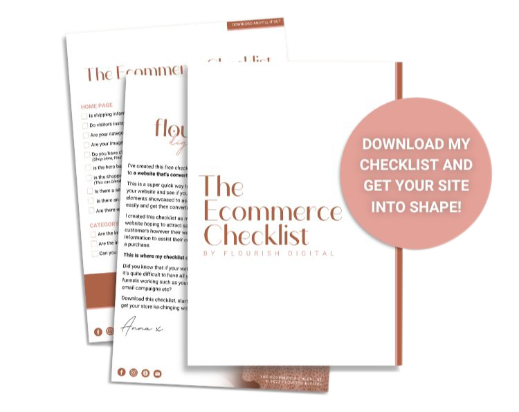 Freebie Checklist — Flourish Digital