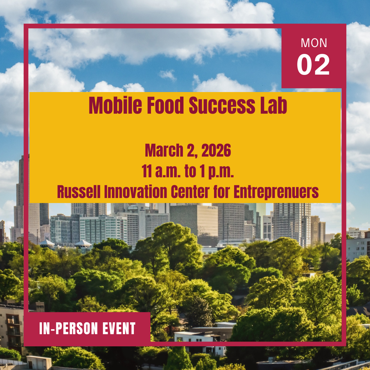 Showcase Atlanta Mobile Food Success Lab