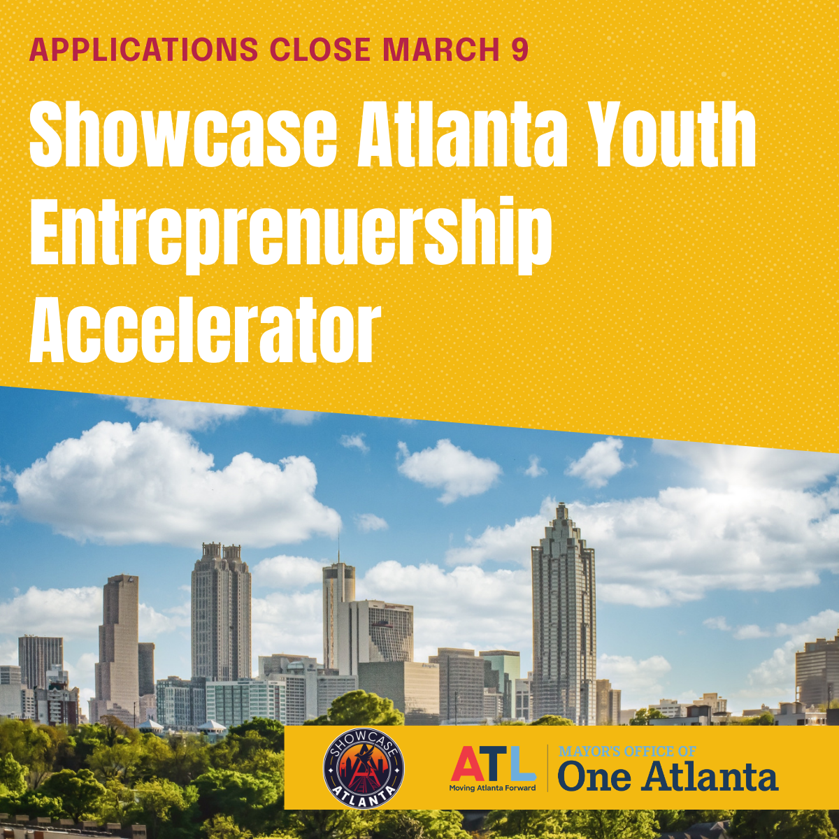 Showcase Atlanta Opens Applications for Youth Entrepreneurship Accelerator