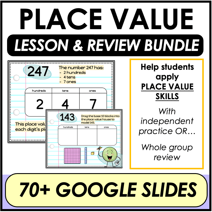 Place Value Digital Product