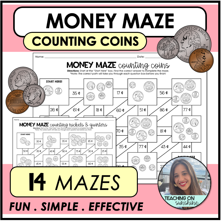 Math money maze