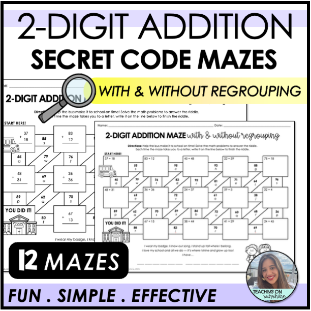 Math maze game