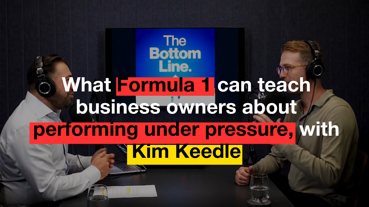 What Formula 1 can teach business owners about performing under pressure, with Kim Keedle