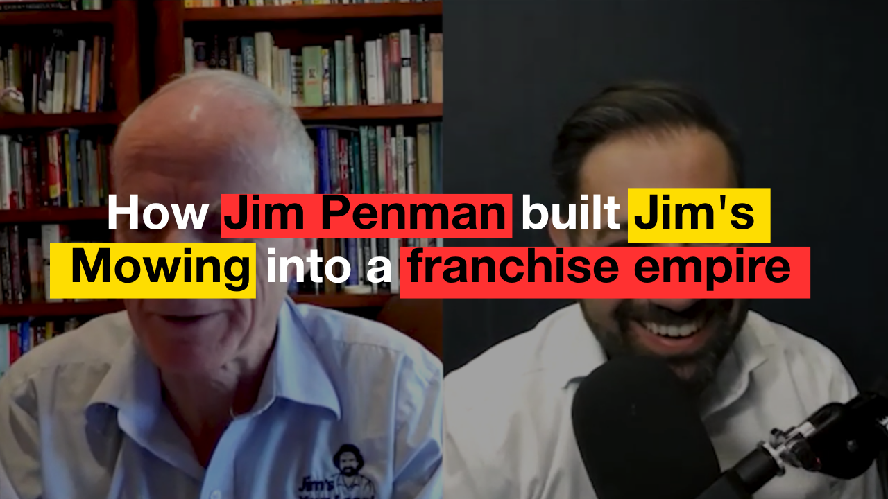 How Jim Penman built Jim's Mowing into a franchise empire