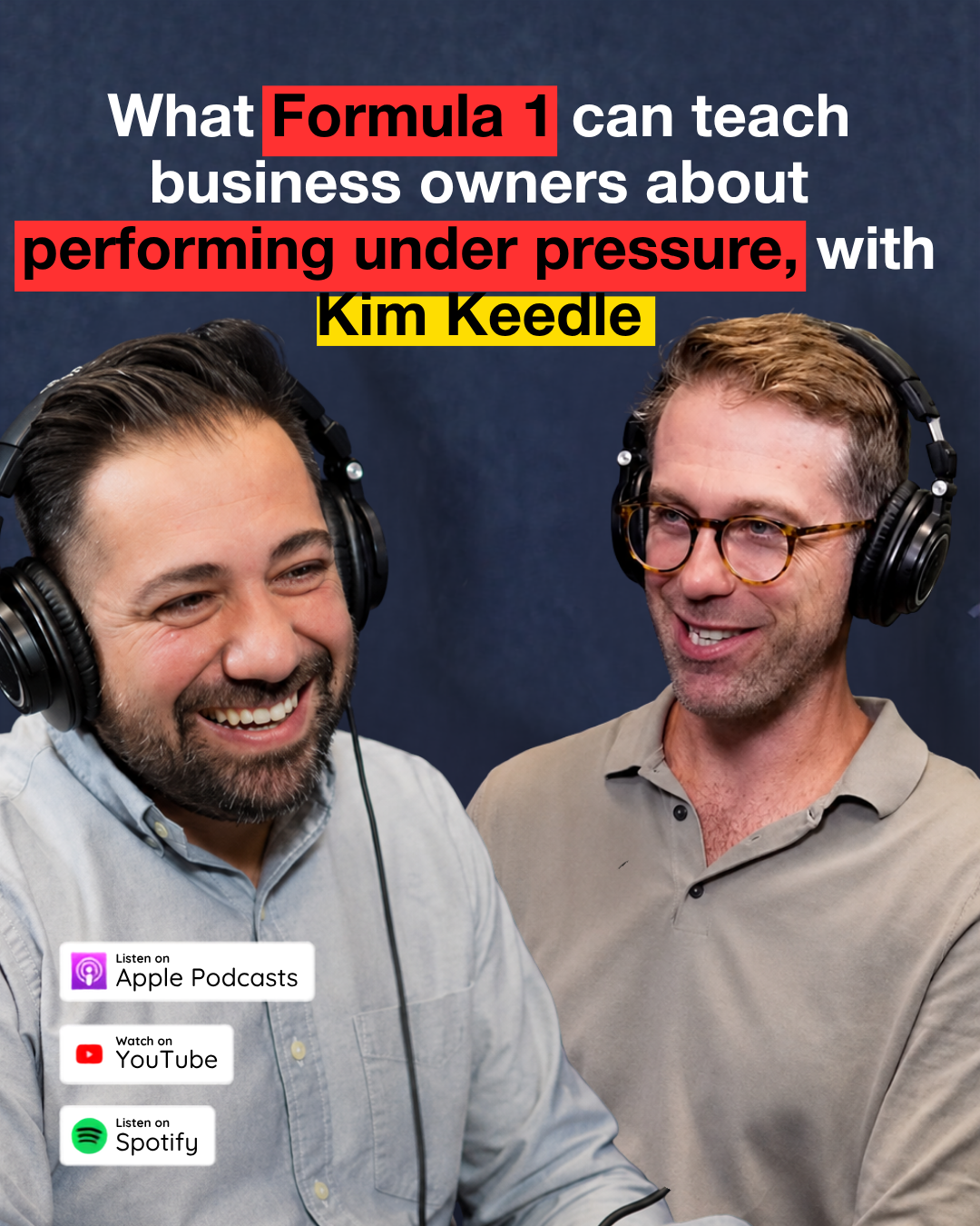 What Formula 1 can teach business owners about performing under pressure, with Kim Keedle