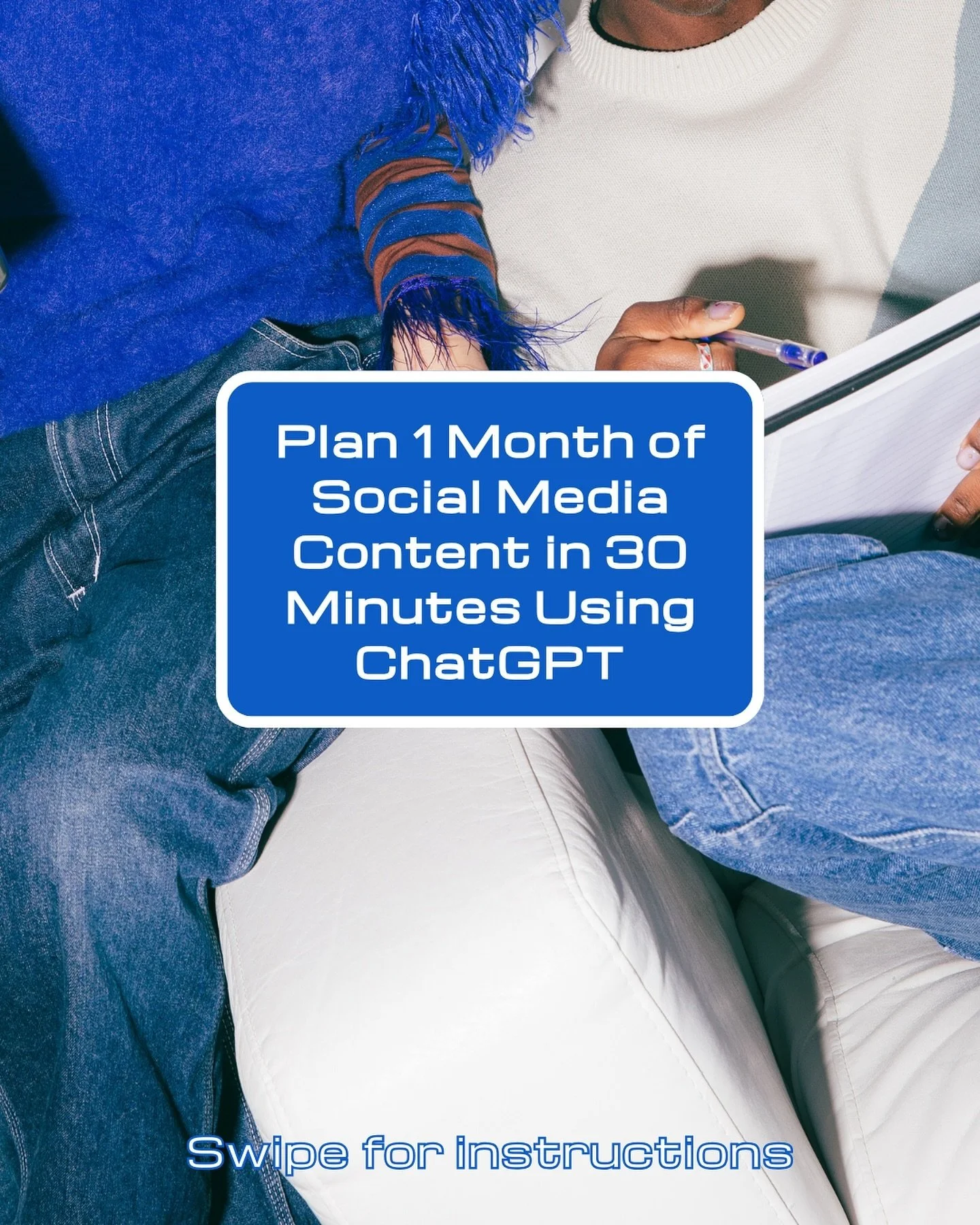 I get it, everyone can&rsquo;t afford to hire a social media manager. Plus, creating a month&rsquo;s worth of social media content can seem daunting.  But, with the power of AI like ChatGPT, you can streamline this process significantly. Here&rsquo;s