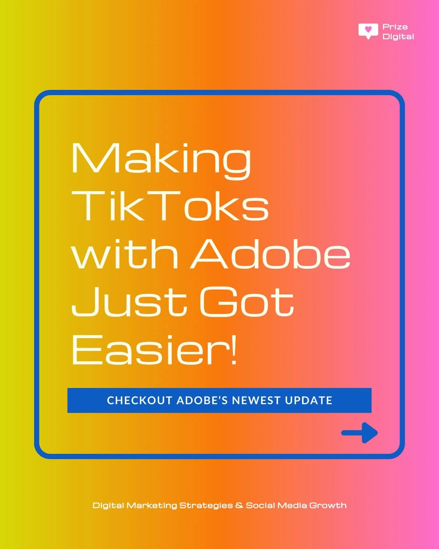 We&rsquo;re always on the lookout for the latest innovations that can elevate your creative projects.

Today, we&rsquo;re thrilled to share a game-changing update that will take your content creation process to the next level! 💃🏽

Adobe and TikTok 
