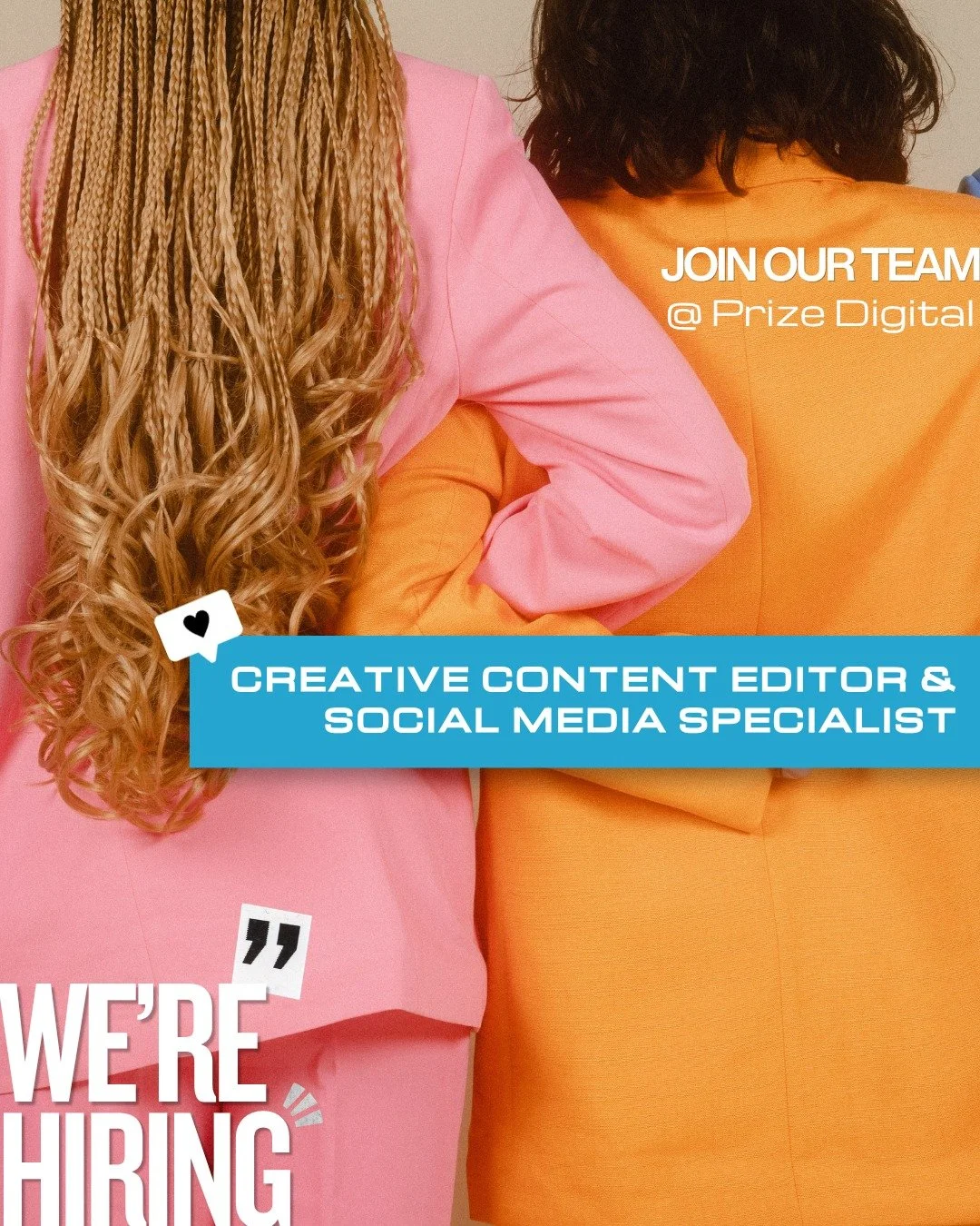 I am doing hiring a little bit differently this time around.

Prize Digital is growing, and we need a Creative Content Editor and Social Media Specialist to join the team.

This role is for the person who doom scrolls a little bit too much, keeps up 