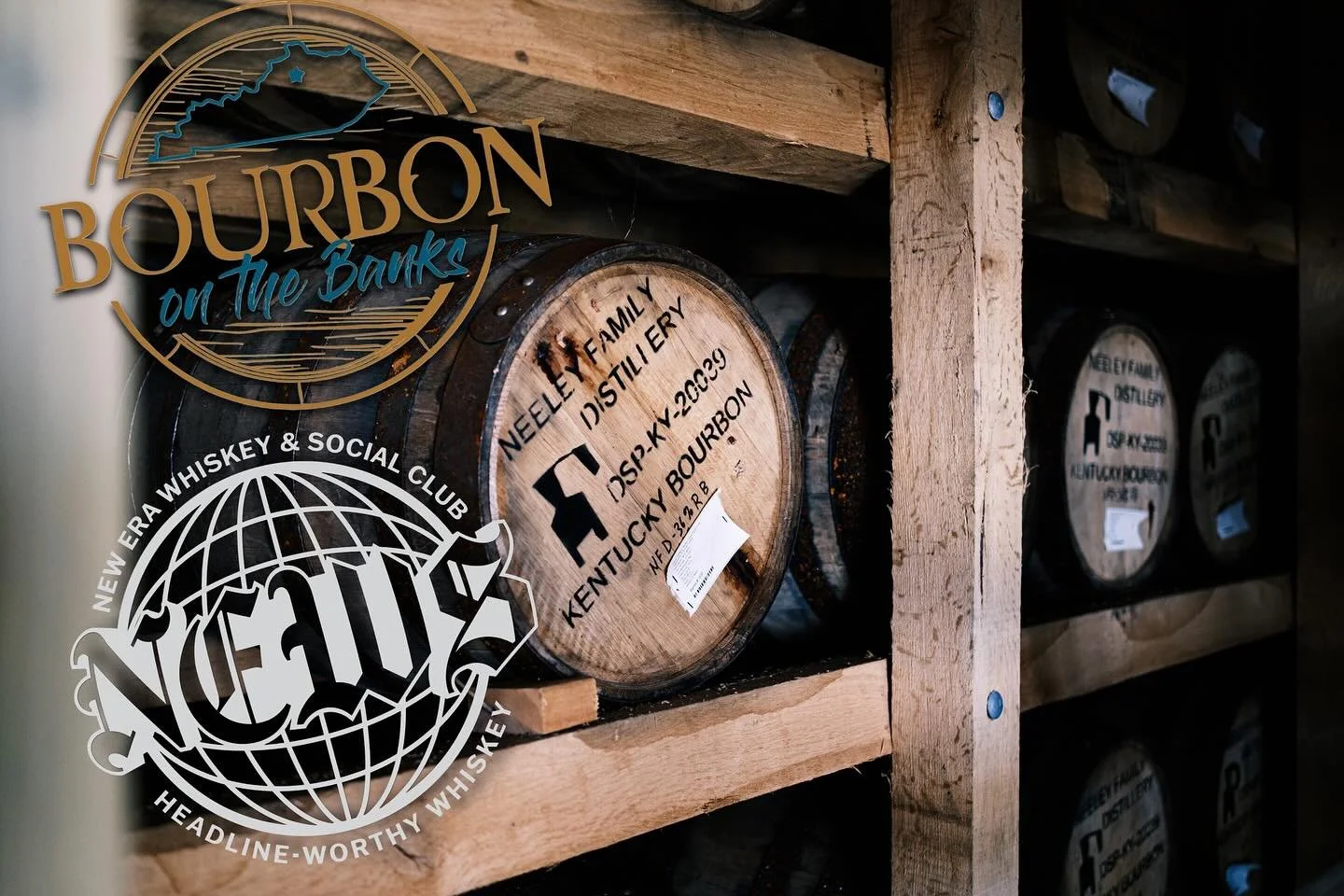 We&rsquo;re teaming up with @neeleyfamilydistillery to pour some of their standout selections at @bourbononthebanks THIS Saturday! 

Swing by our booth to sample some of these incredible whiskeys and for a chance to snag a bottle of New Era&rsquo;s s