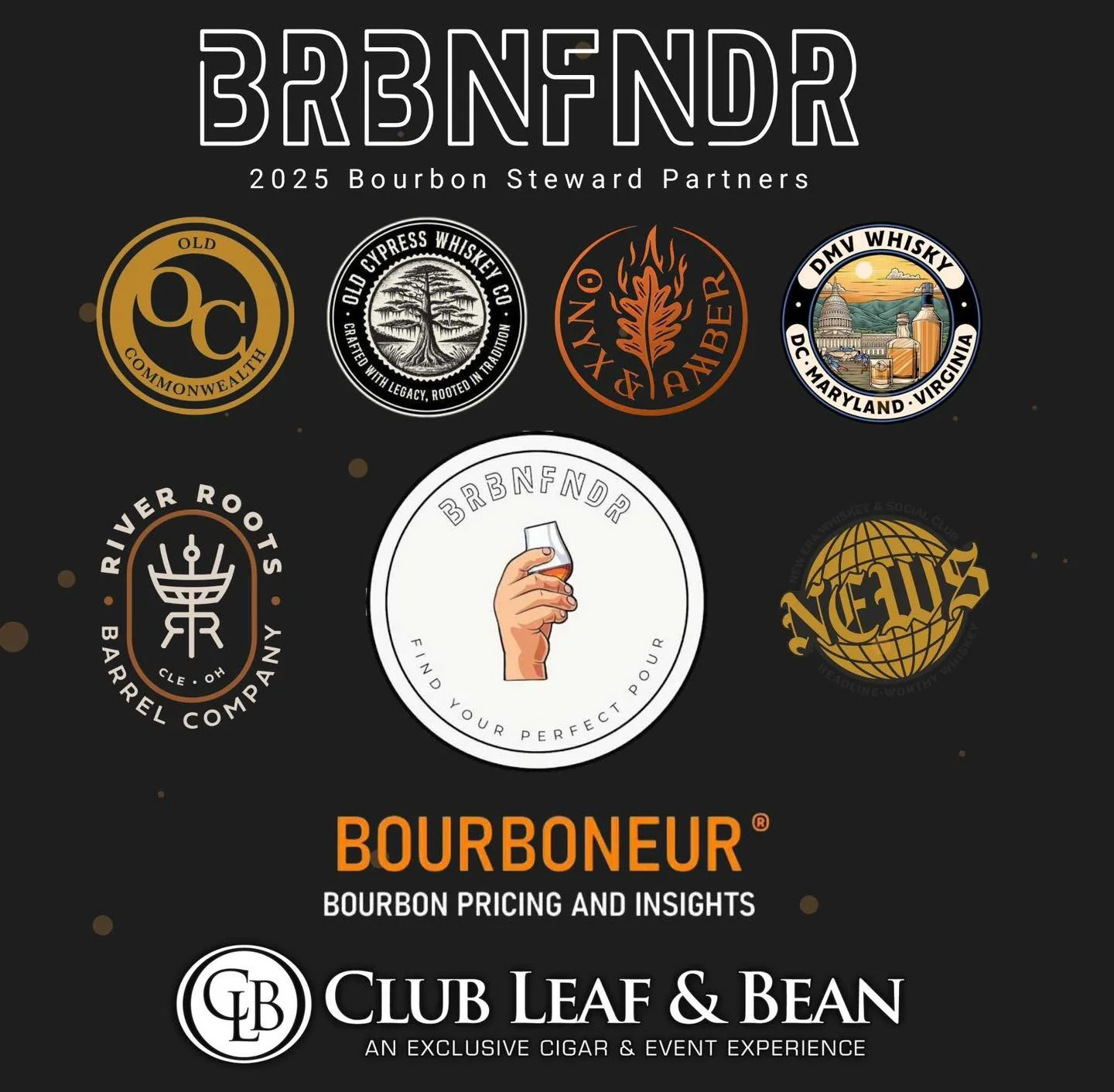 Excited to be represented as an industry partner for the @brbnfndr 2025 Bourbon Steward event along some other industry heavy hitters! 

**THE EVENT IS SOLD OUT **

&bull;&bull;&bull;

#newerawhiskey #spreadthenews #headlineworthywhiskey #kentuckybou