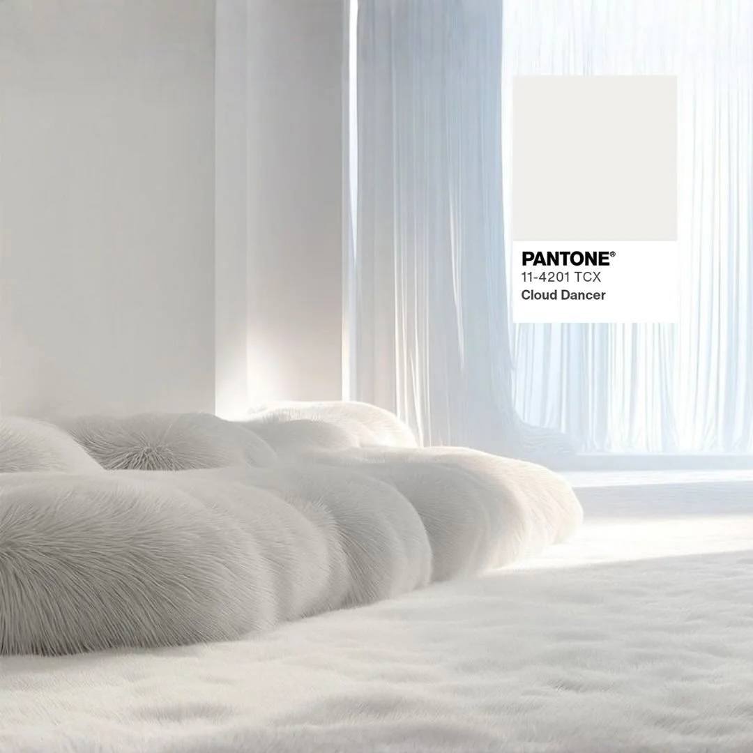 Pantone Color of the Year 2026: Cloud Dancer ☁️

A quiet white with depth and presence.
At its best, this tone embodies quiet luxury &mdash; understated, refined, and intentional.

In interiors, it&rsquo;s not about white walls.
It&rsquo;s about ligh