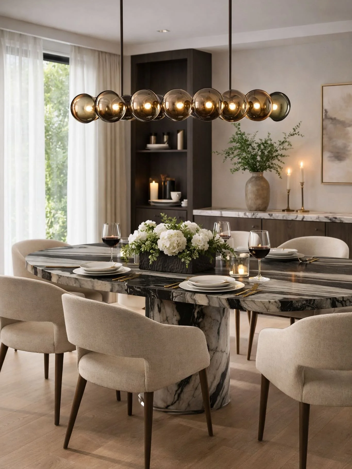 Timeless, but make it bold! 

#novadesigninteriors #timelessdesign #creativelighting #rarestone #designinspiration