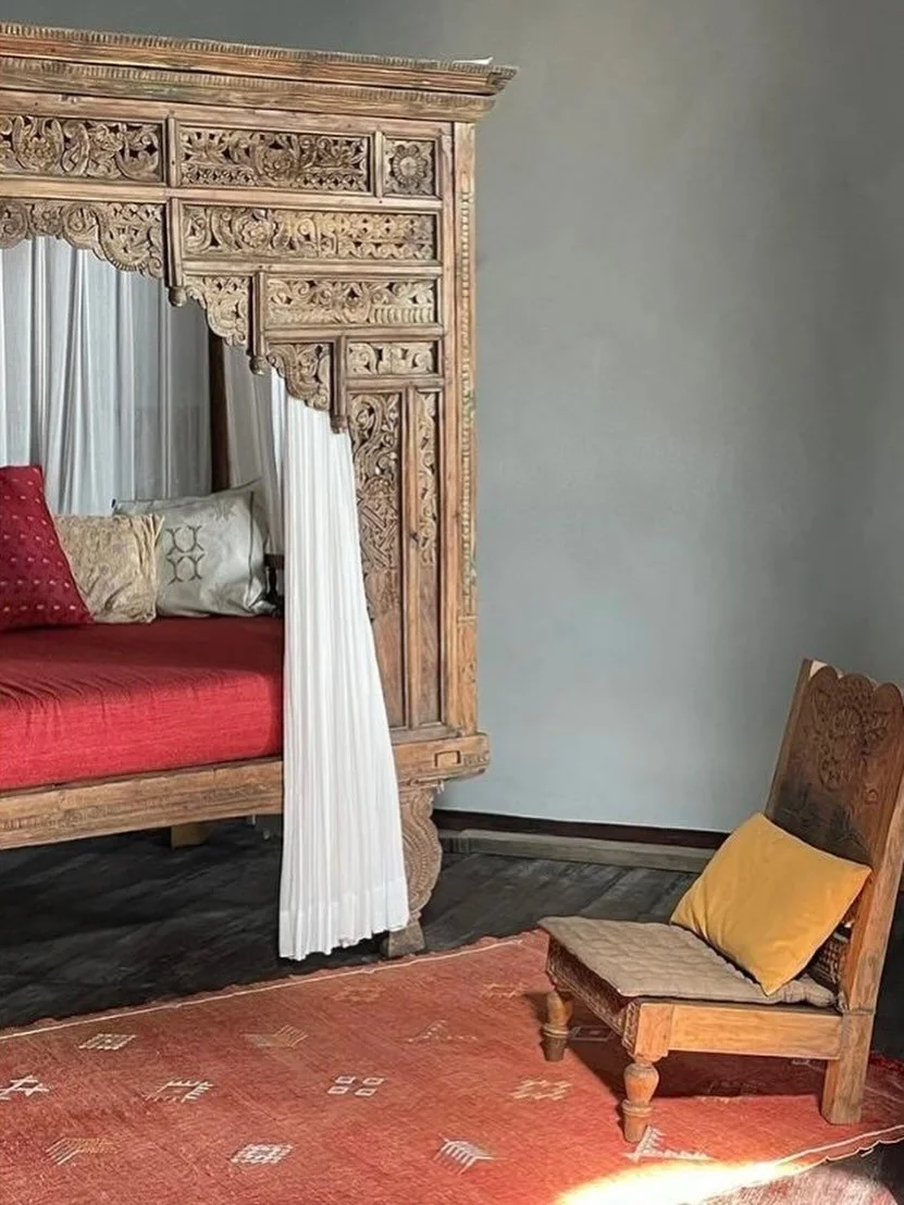 *

A quiet corner at Villa Tantrika, on the outskirts of Ubud. 

This project was about listening &mdash; to the place, to the light, and to the life that would unfold here. 

Working as an interior consultant, my role focused on materials, finishes,