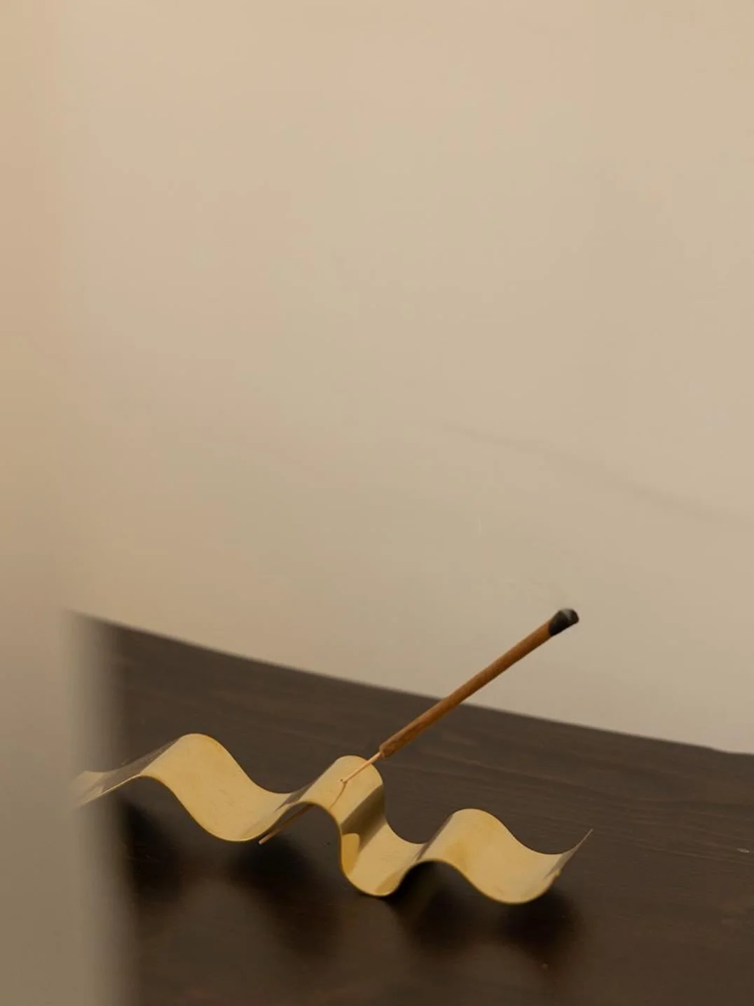 *

Paul &mdash; an incense holder handcrafted in Indonesia by skilled metal artisans, shaped in brass with care and patience.

An object made for quiet moments, for pausing, breathing, and marking small rituals at home.

Paul is now available through