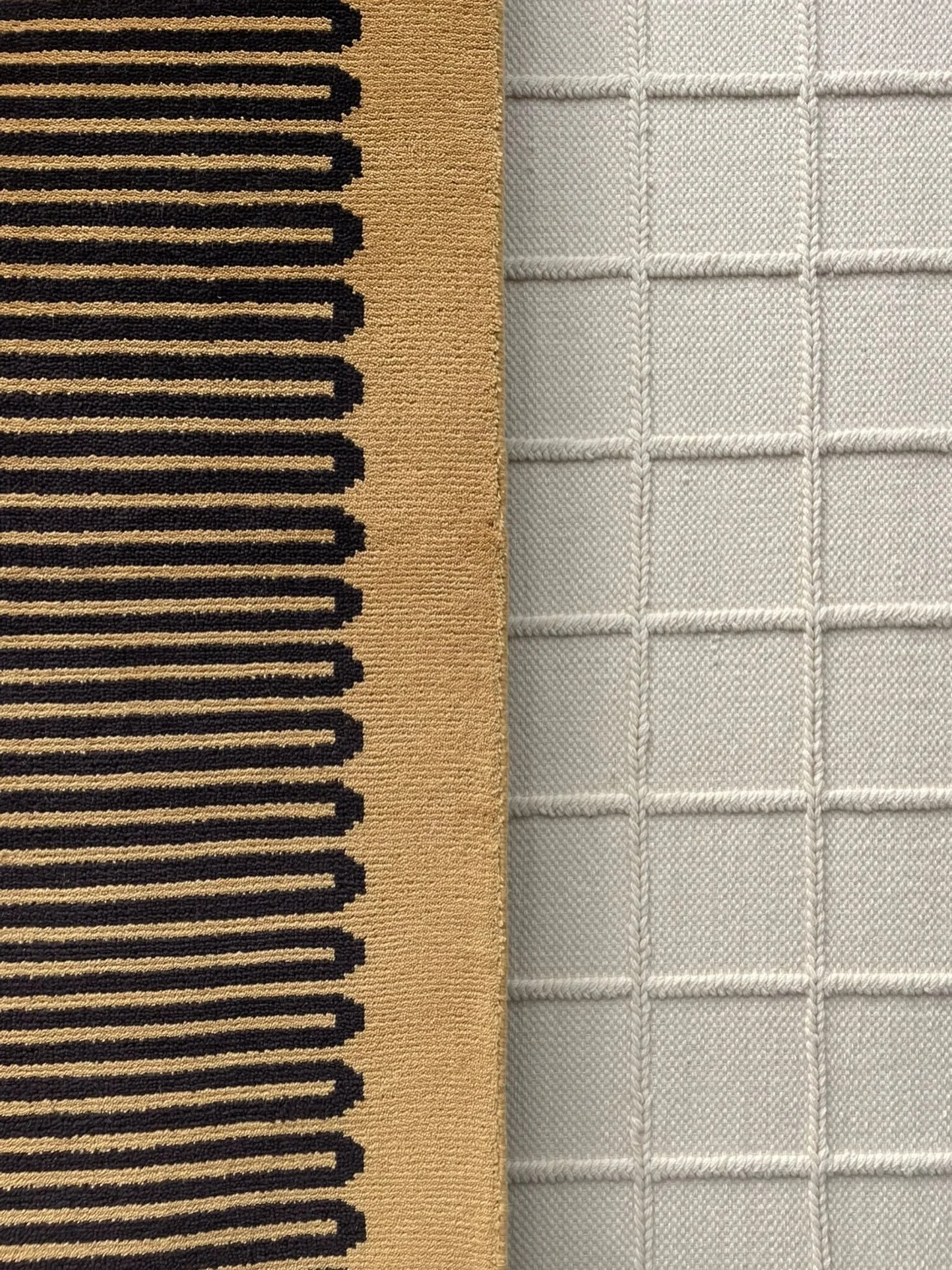 *

Somewhere between pattern and architecture.

One line becomes a pattern.
A pattern becomes a rhythm.
And suddenly, something very simple begins to hold the space.