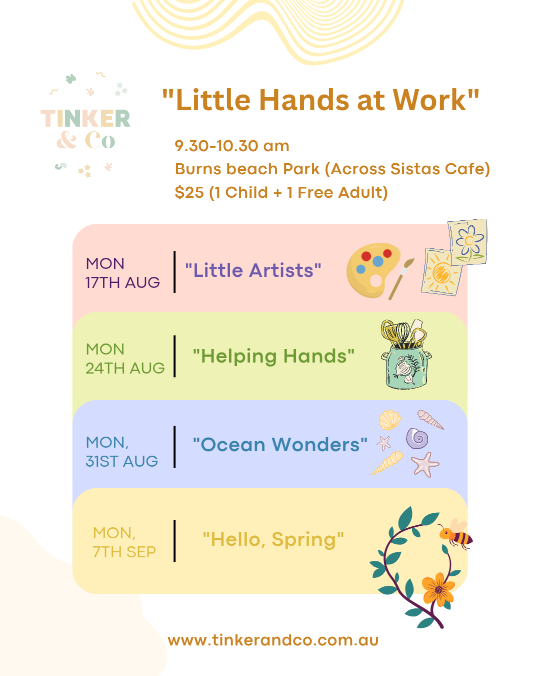 "Little Hands at Work" Learning Series membership