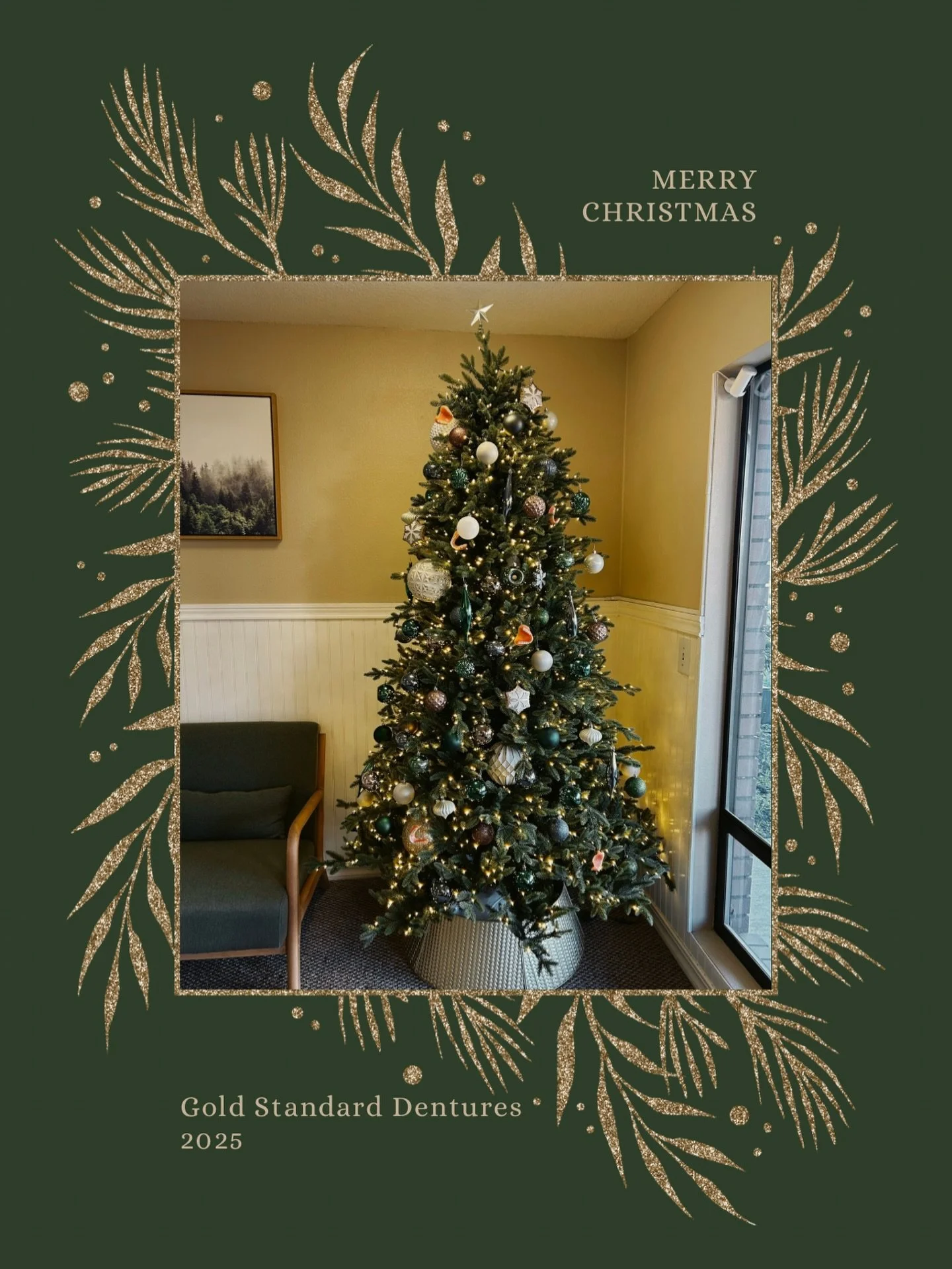 Instead of presents under the tree, Santa left us something a little different on the tree this year&hellip; 👀🦷

Can you spot them? 😄

Merry Christmas from all of us at Gold Standard Dentures! May your holidays be filled with joy, laughter, and pl