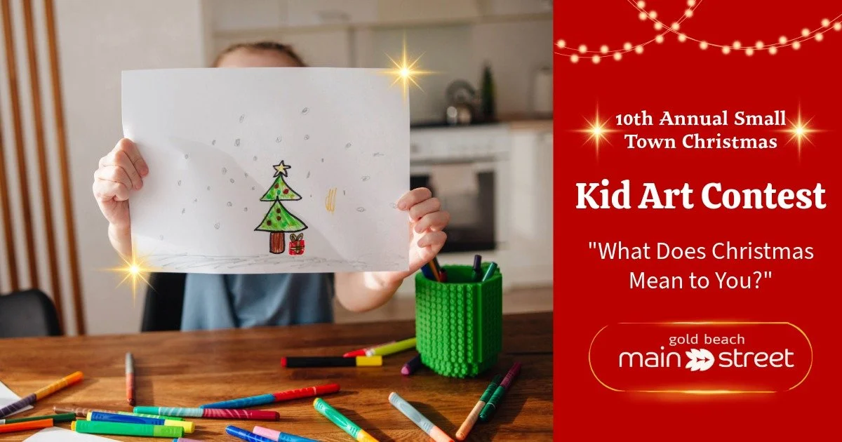 10th Annual Small Town Christmas: Kid Art Contest!