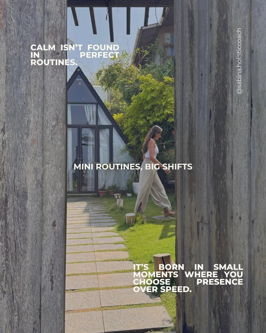 Calm is not born in big changes,
it grows in the smallest places.

In the way you breathe before reacting.
In the way you pause before speaking.
In the way you choose presence
over rush.

Try this:
🌿 1 breath before responding
🌿 1 slow sip of water