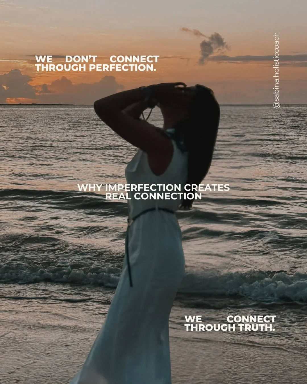 We don&rsquo;t bond through perfection.
We bond through honesty.

💬 A shared insecurity.
💬 A moment of vulnerability.
💬 A story that sounds like &ldquo;me too.&rdquo;

✨ Imperfection opens doors.
It softens walls.
It creates real connection.

📌 T