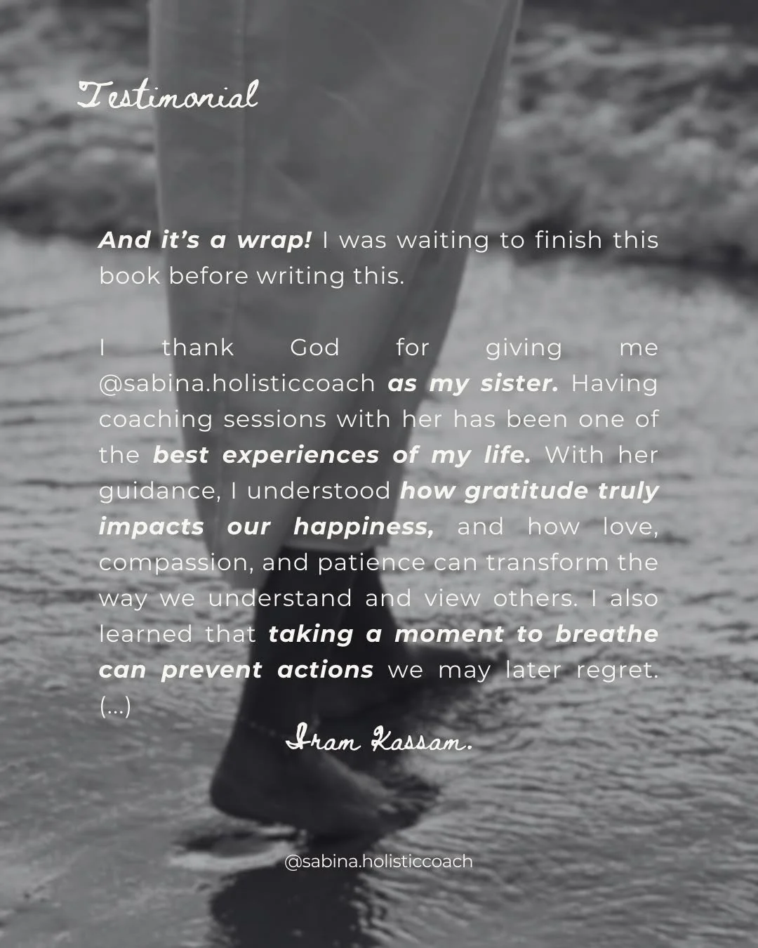 When someone shares words like these, it reminds me why I do this work.

Coaching isn't about giving answers.
It's about creating space for people to remember what they already know. Sometimes, all it takes is a book recommendation at the right time.