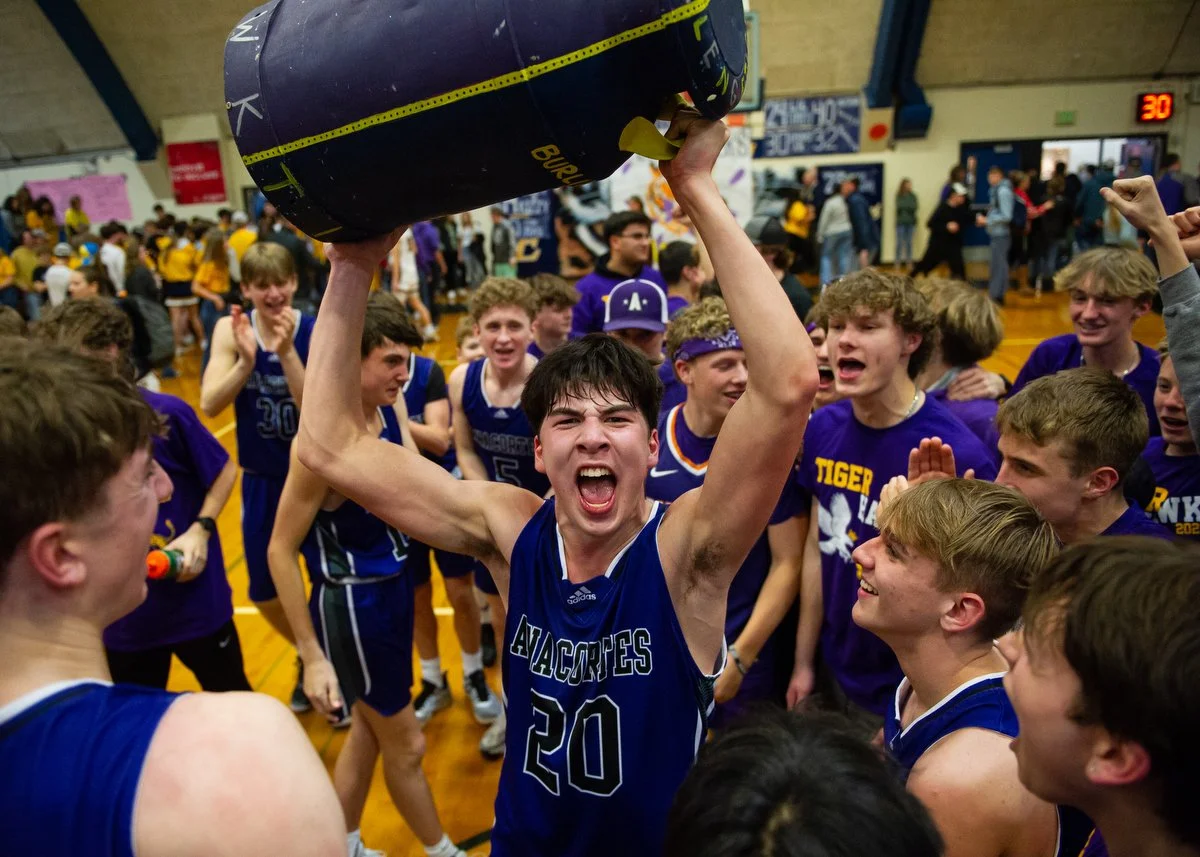  Scenes from a Northwest Conference boys' basketball game between Burlington-Edison and Anacortes on Dec. 11 in Burlington. Anacortes won, 83-63. 