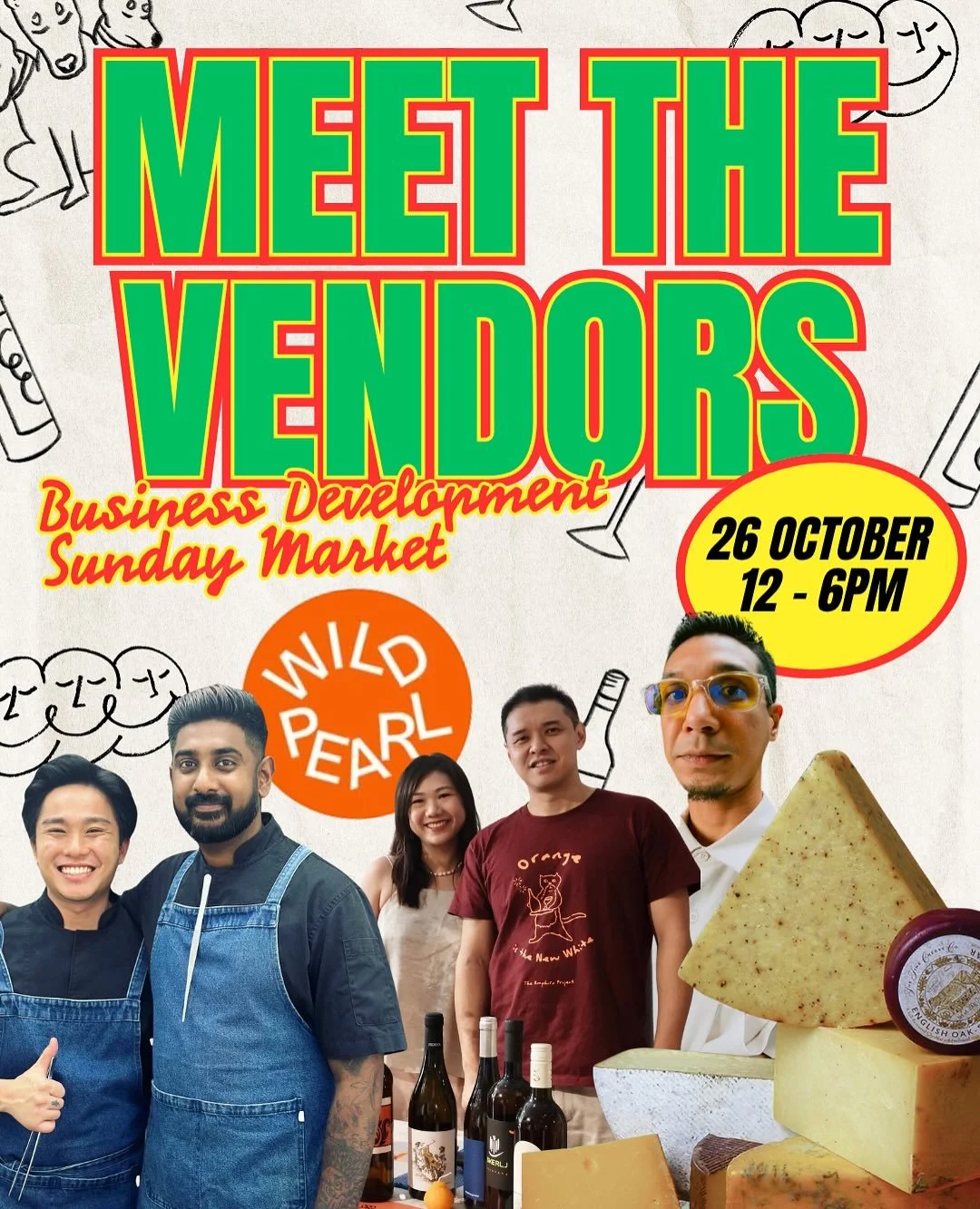 BDSM @ MIDDLE CHILD &ndash; OCTOBER EDITION
🗓 26 October, Sunday | 12&ndash;6PM

Shop Local, Stay Naughty. 

BDSM isn&rsquo;t just booze and vibes, it&rsquo;s built on the backs of some of Singapore&rsquo;s best makers, growers, and fermenters. This