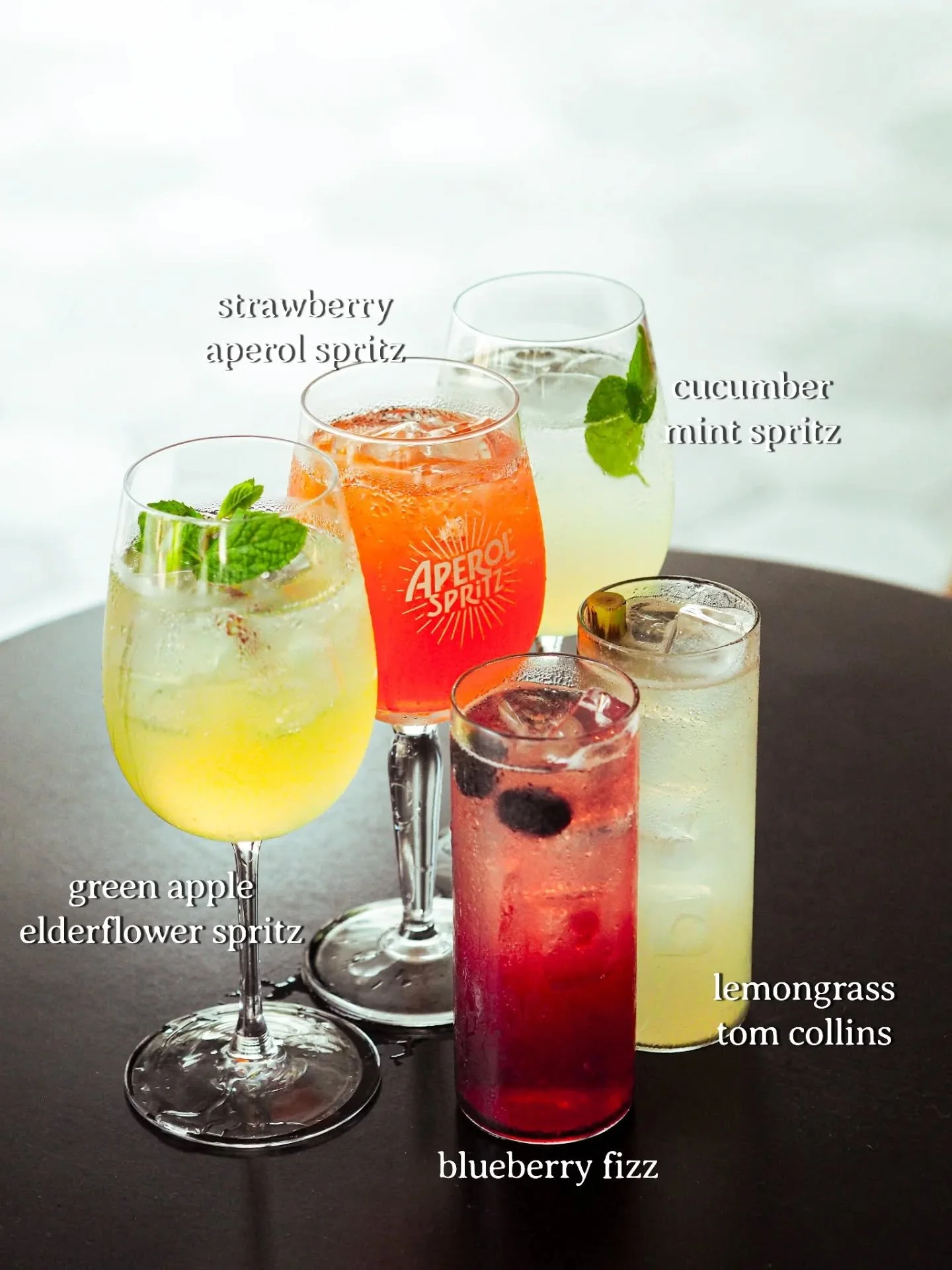 CAPTION: 

FEATURING OUR HOUSE COCKTAILS COLLECTION;
Some are new, some are crowd favourites already. 🍸🍃
Best paired with fried chicken, all kinds. 🍗

#middlechildbar #middlechild
