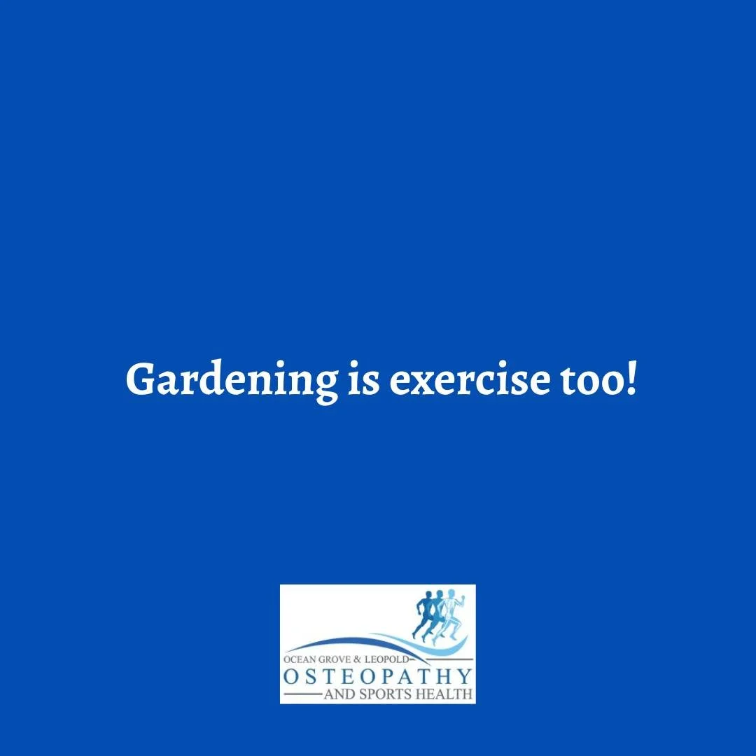 Did you know gardening is exercise? 
#gardening #osteopathy