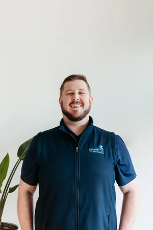 Dr Taylor Harvey, senior osteopath