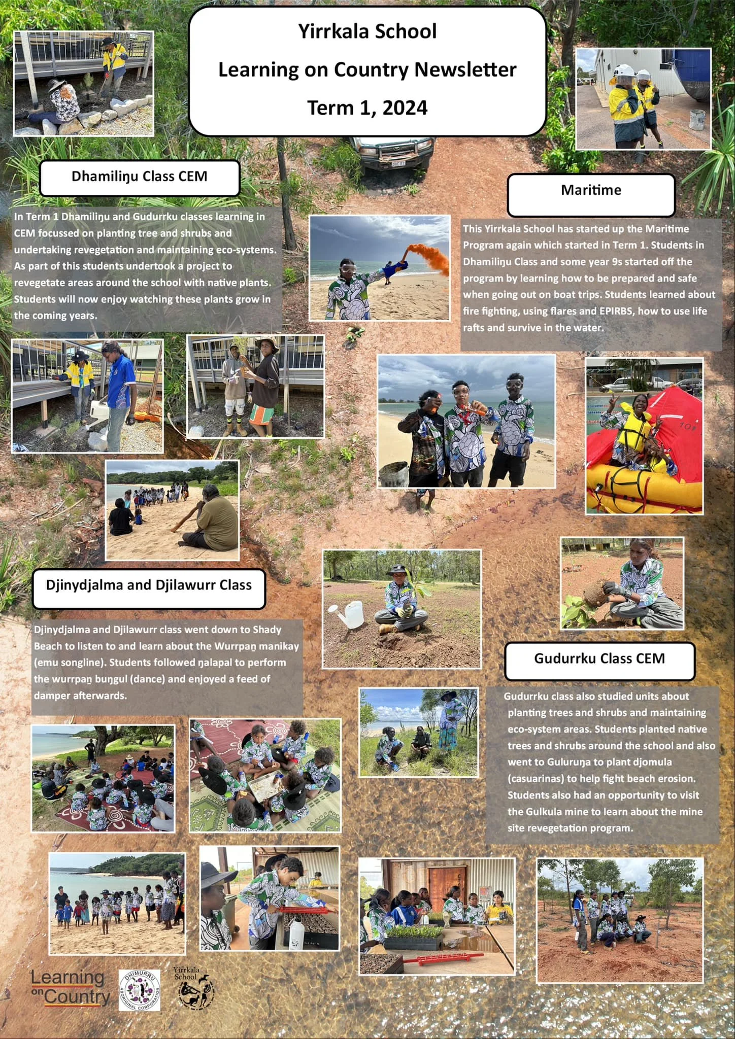 Yirrkala Bilingual School newsletter - Learning on Country in Term 1