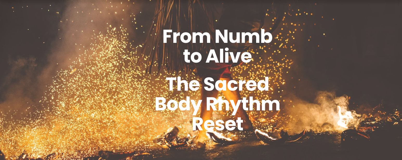 Sacred Body Rhythm Coaching Program - Return to Your Sacred Vitality