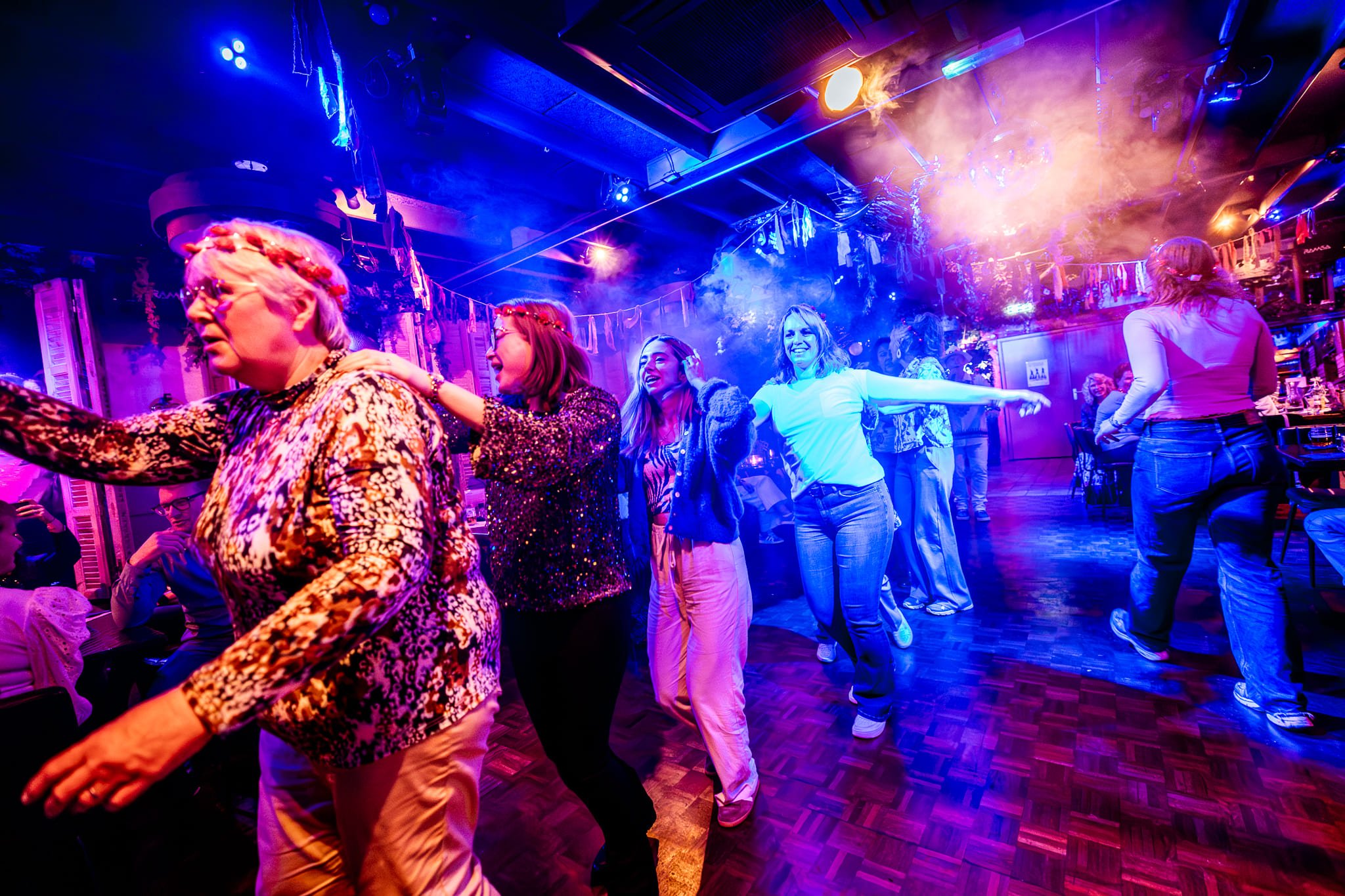 A tribute to ABBA tijdens een diner dansant bij ‘t Tunneke