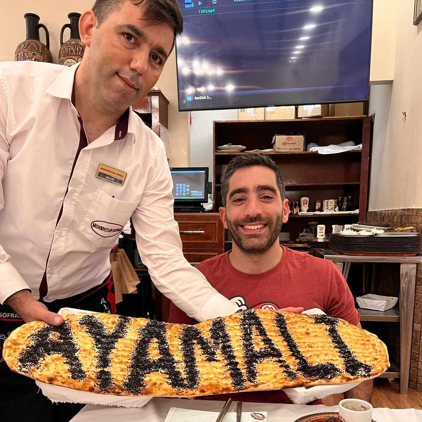 A remarkable moment for us ! ✨
The person that holds a majour part of our name surprised us with a pleasant gesture in Istanbul, Turkey.
Thank You @aya.dany.d ! We promise to keep that name high. ❤️