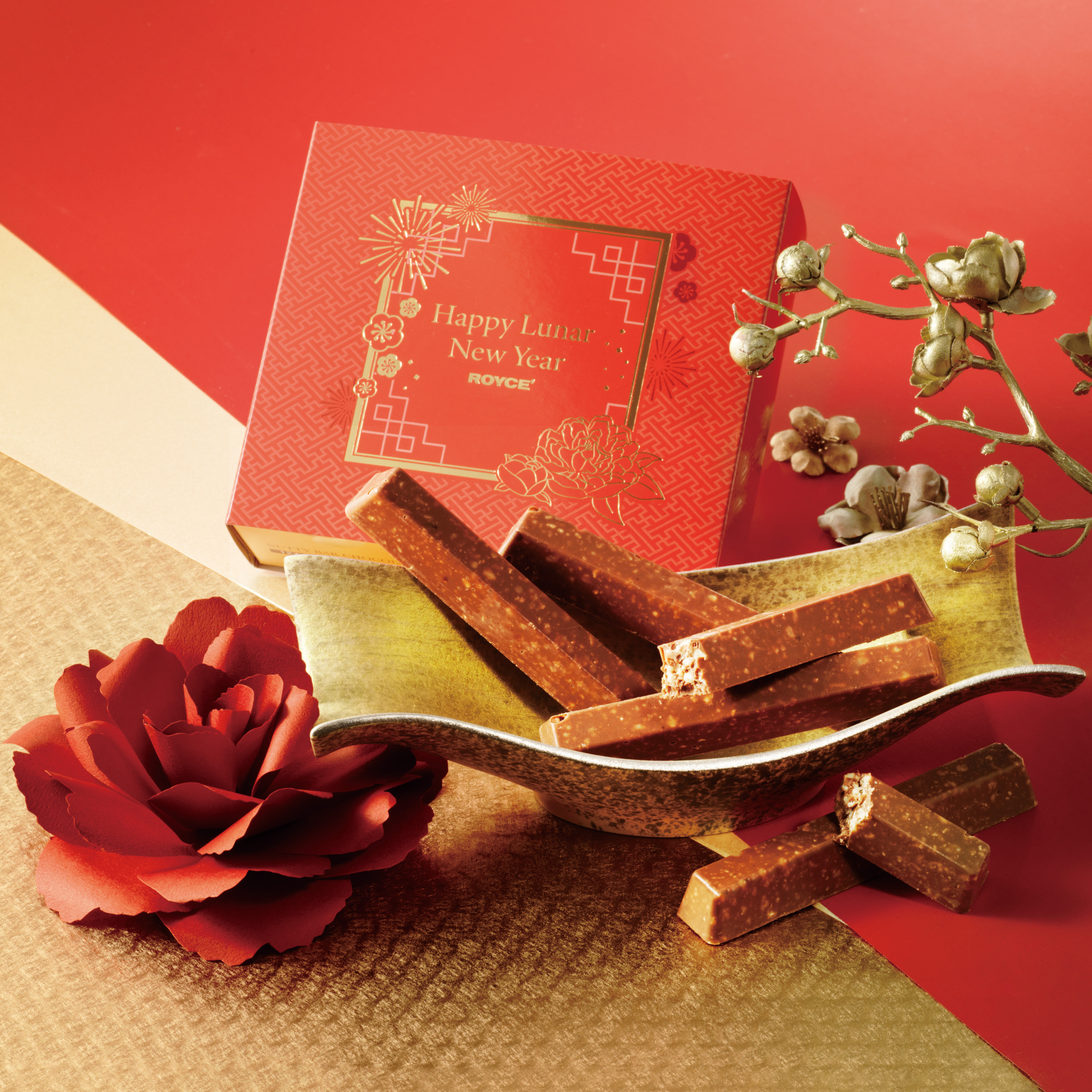 CNY Sleeve — Nutty & Fruit Bar Chocolate