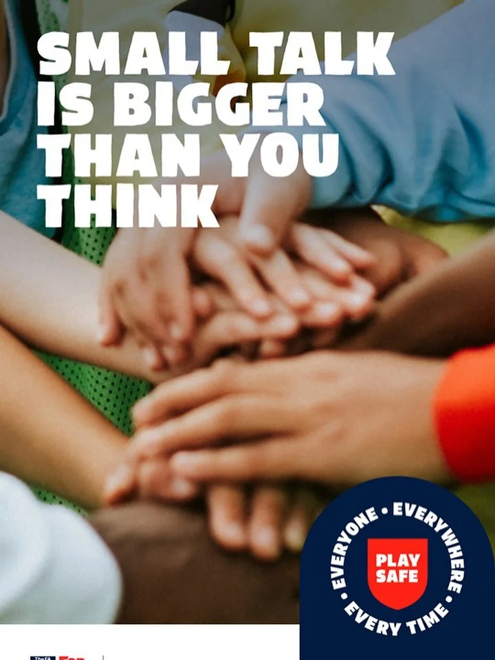 We’re taking part in the Play Safe Weekend!
Play Safe is a year-round campaign that amplifies the importance of safeguarding in football.
This year is all about encouraging adults to create open conversations, ask questions, and actively lis
