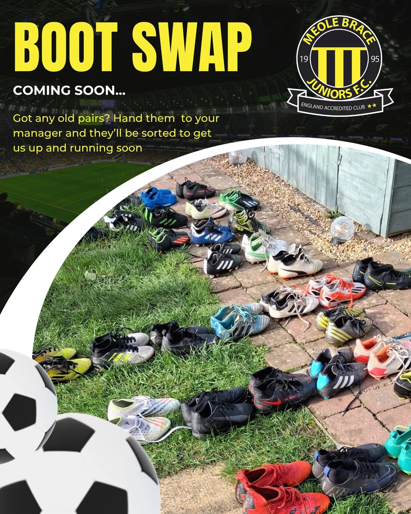 Wow! Thank you to everyone who has donated to our new Boot Swap! They’re being cleaned to get us ready for launch.
We’re still looking for more so if you have any you no longer need, hand them in to your manager or drop us a message ✉️