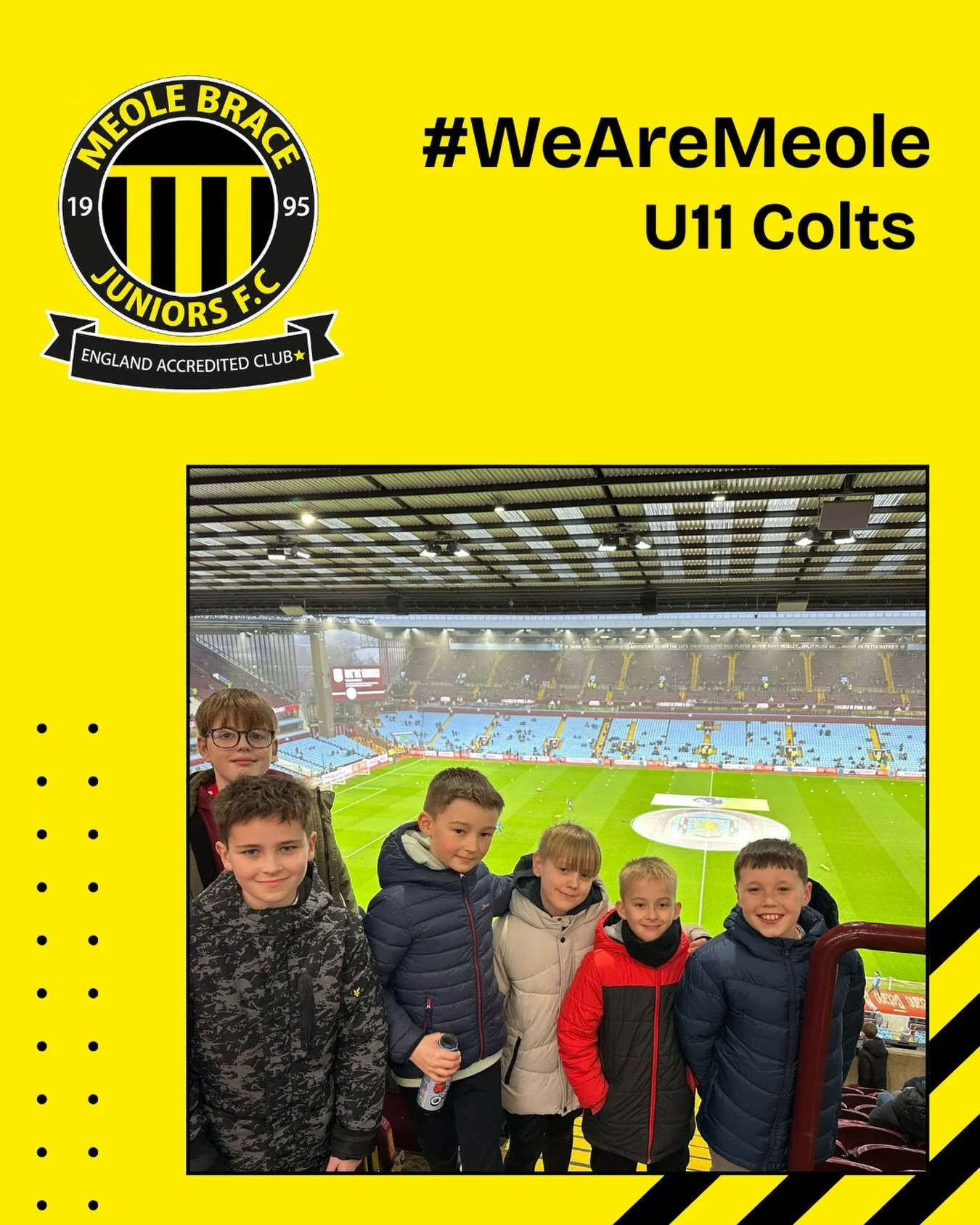 What a weekend for our U11 Colts! 💙⚽

The team swapped the pitch for a bit of Premier League action as they got together for a brilliant team social to watch Aston Villa. Great energy, great company, and plenty of football chat - exactly what grassr
