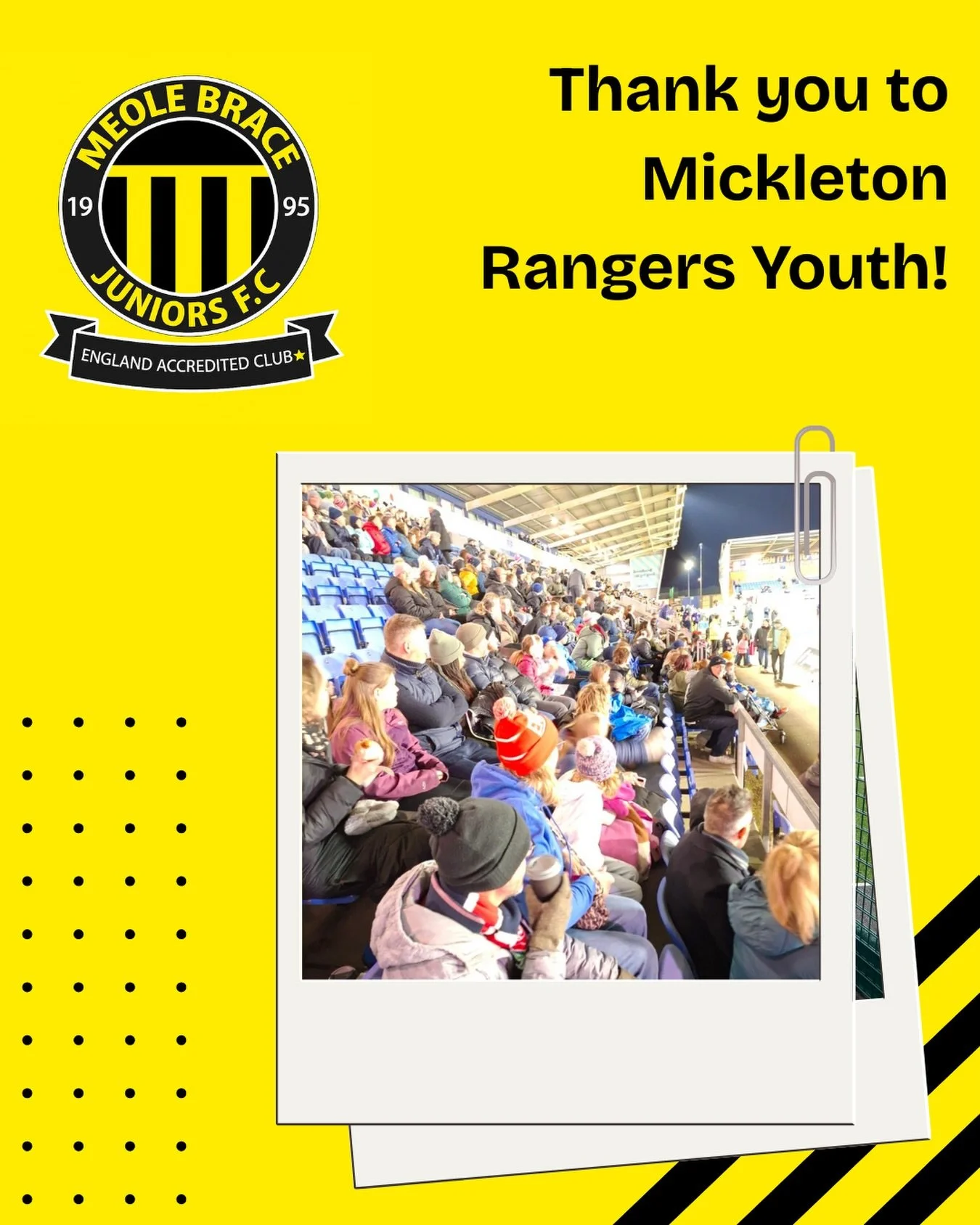 🌟 A huge thank you to @mickletonrangersfc youth team - all the way in Gloucester - for your amazing generosity! 🌟

Your donation of tickets to the England Women&rsquo;s U23 vs Netherlands Women&rsquo;s U23 international match was such a brilliant g