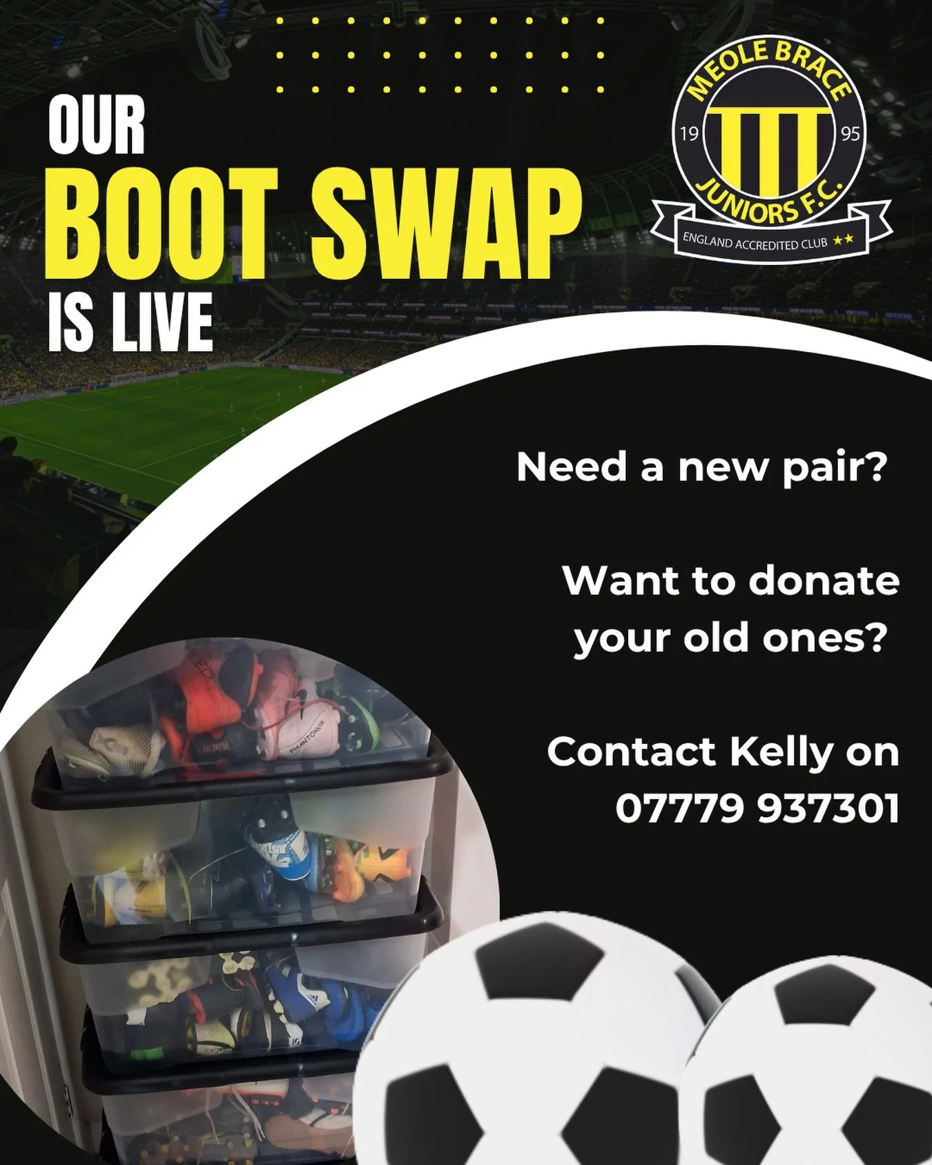 👟 MEOLE BRACE JUNIORS BOOT SWAP 👟

Got outgrown boots? We&rsquo;ve got the perfect home for them.

Need some new ones? We may have the perfect pair. 

Our Boot Swap is live and kicking! You might find exactly what you need without spending a penny.