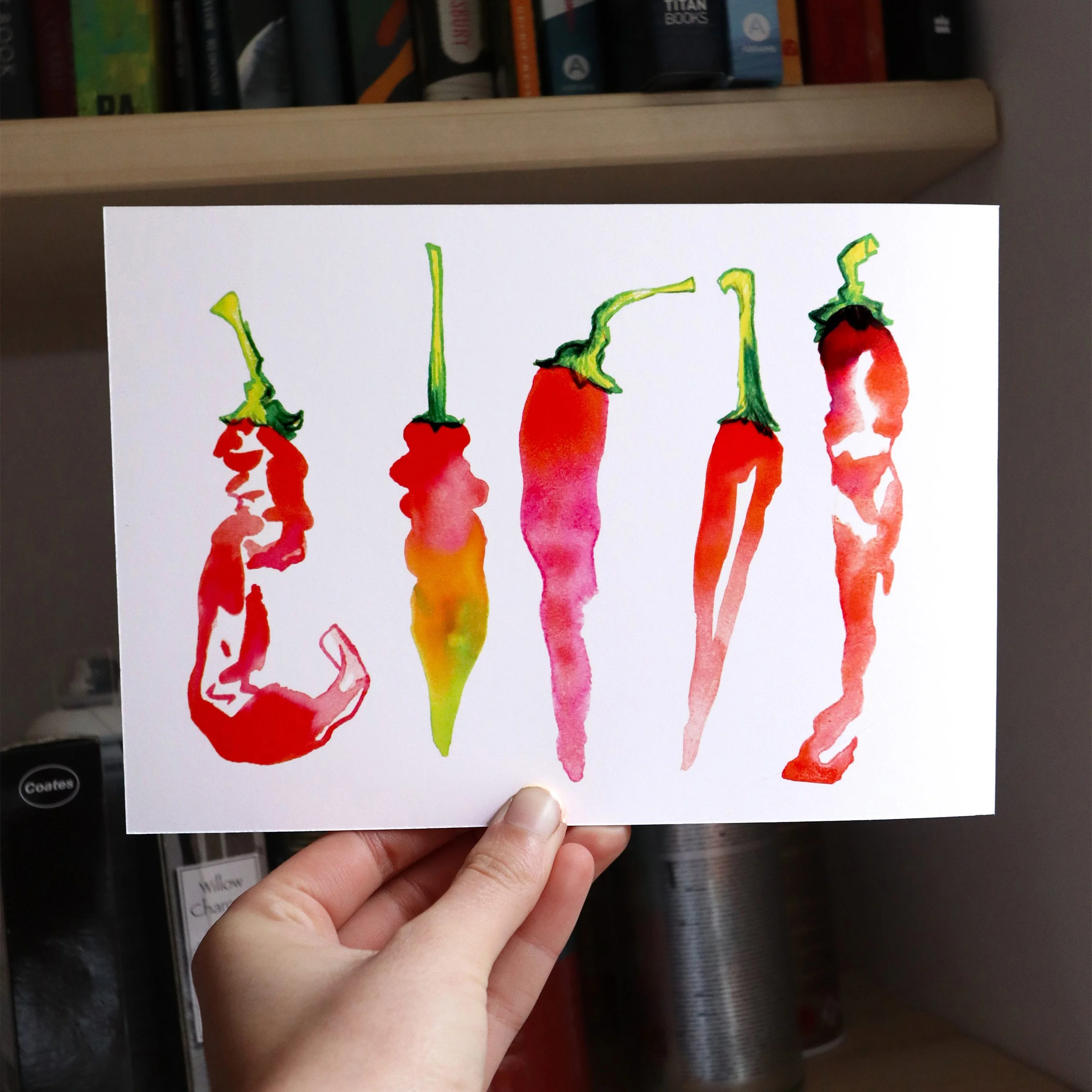 A5 Chilli Print