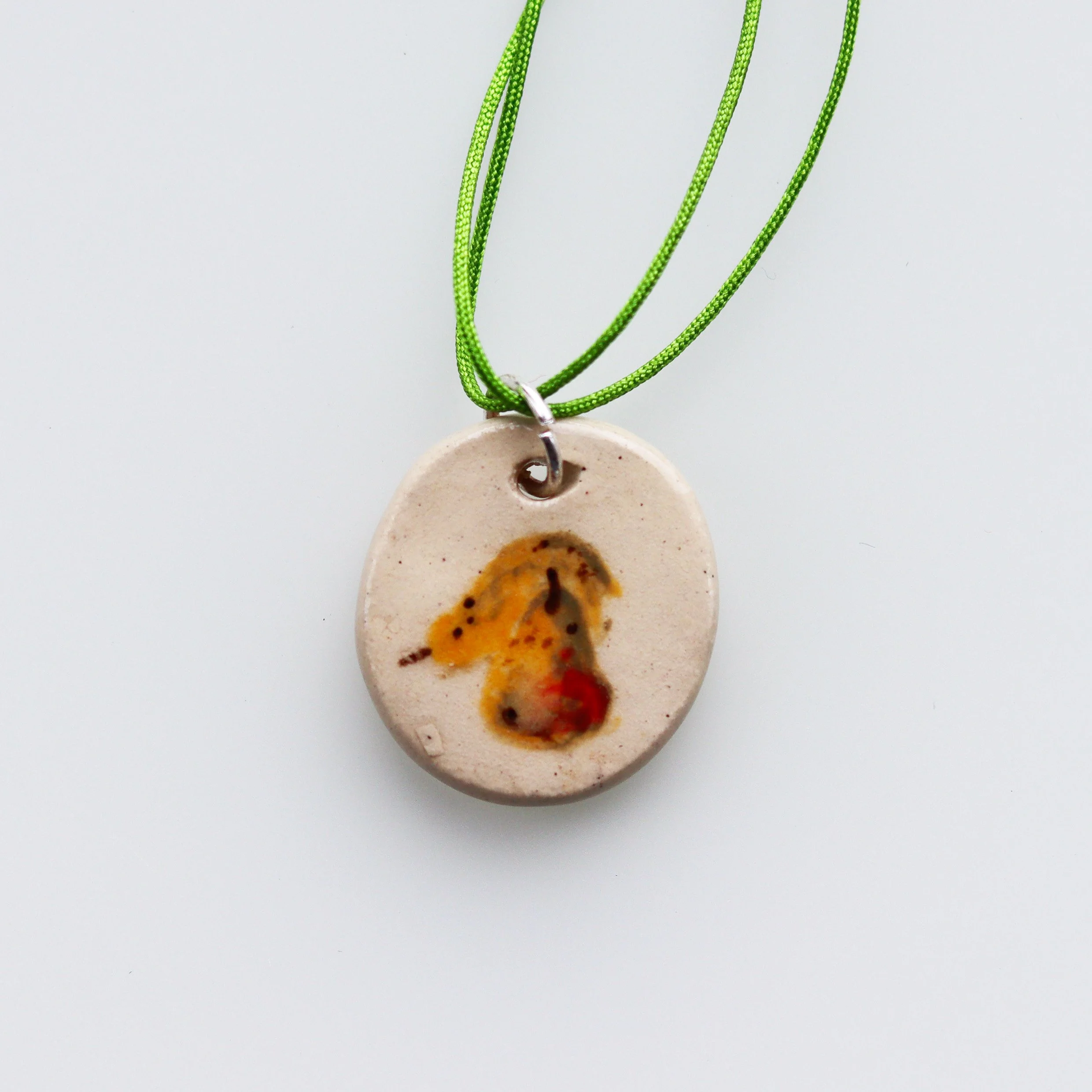 Pear Charm Necklace
