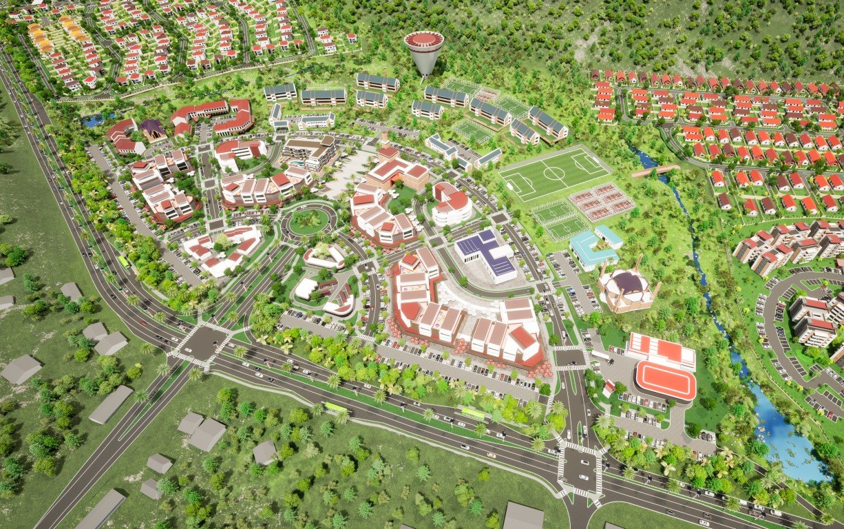 TAF Salone Micro City master plan