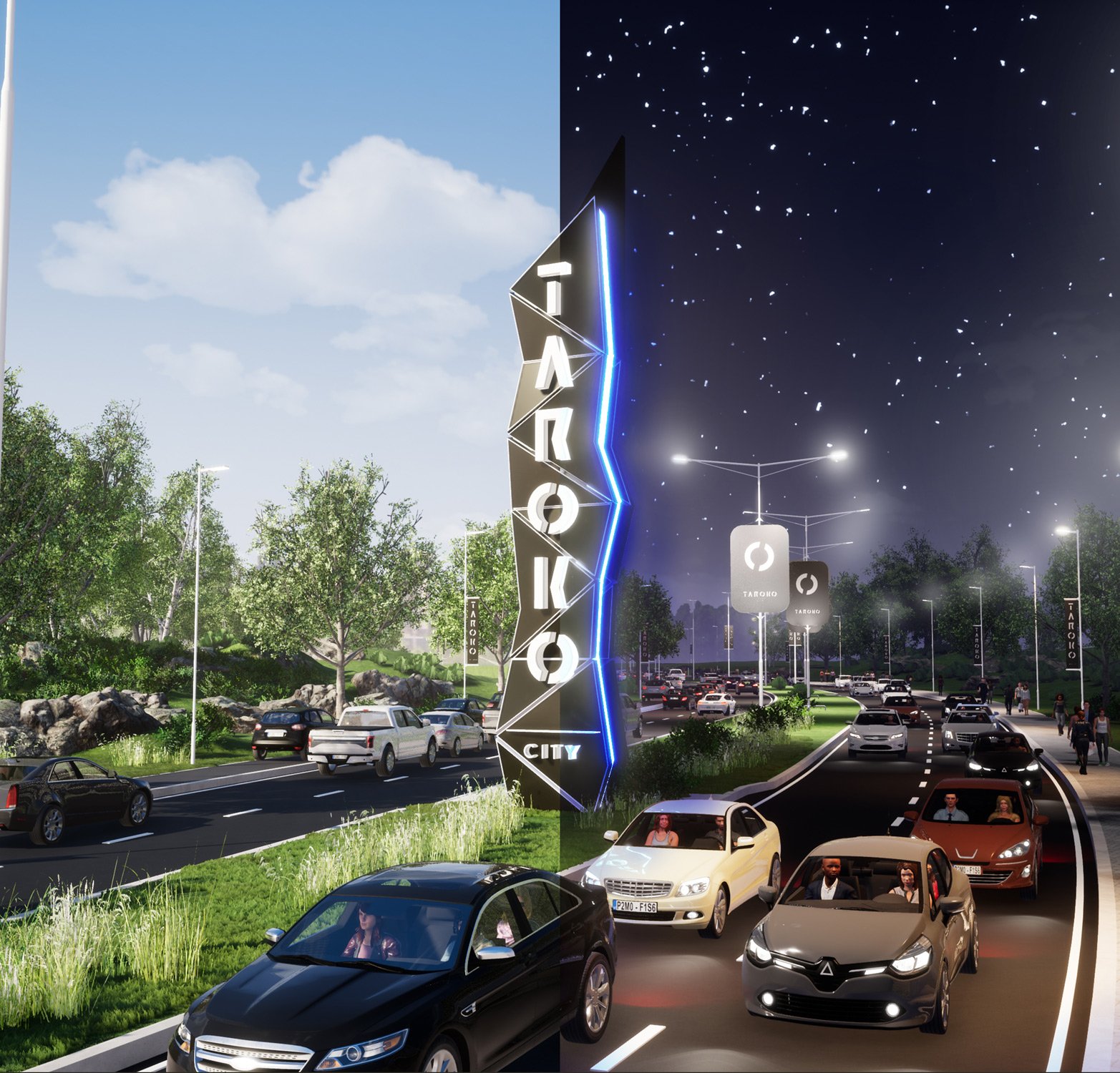 Taroko City master plan