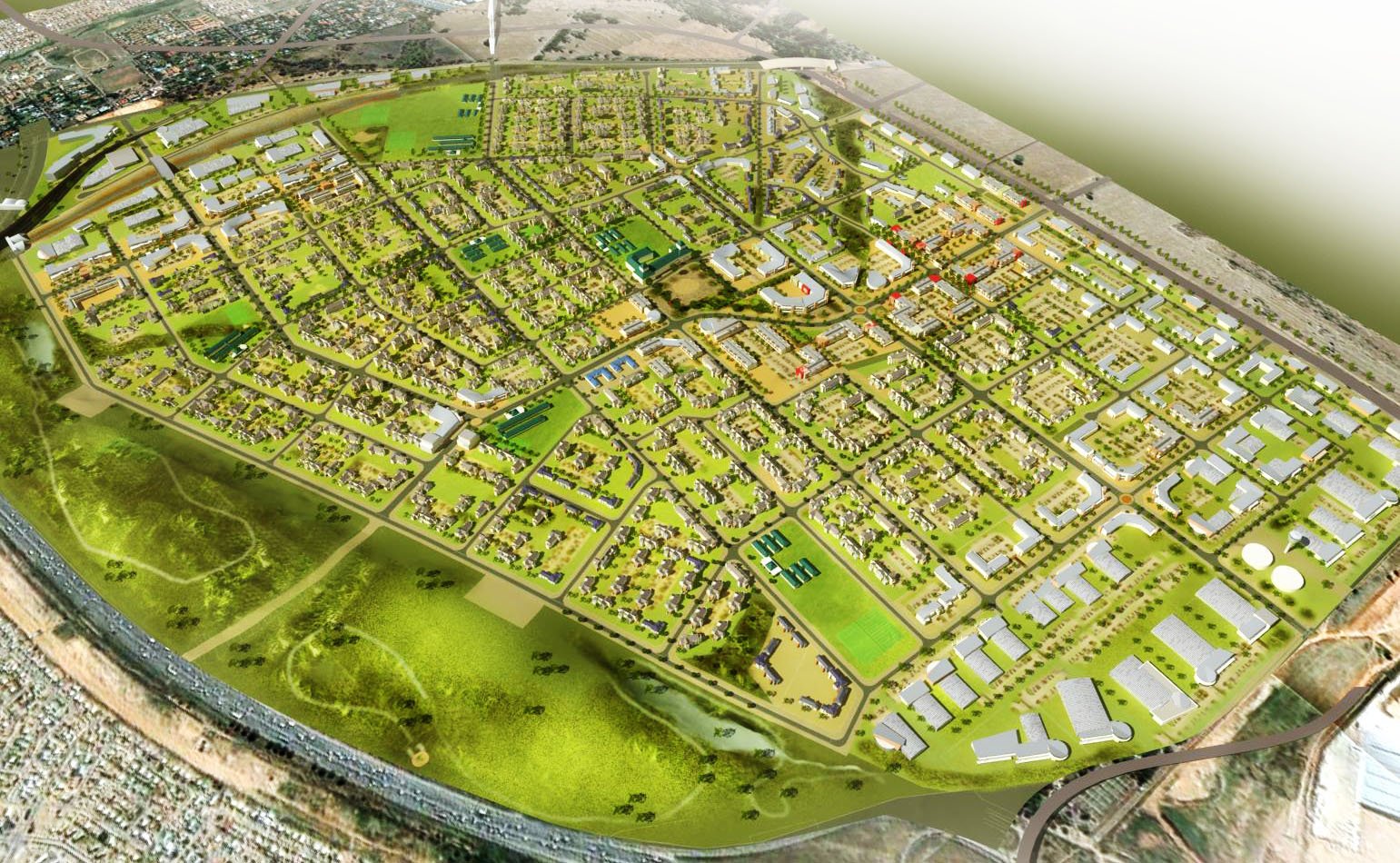 Linbro Park Framework Plan