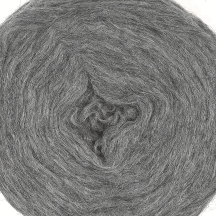 Plötulopi 100% Icelandic Wool Yarn for knitting, weaving and tufting in Fulham, South West London. Grey 0057.