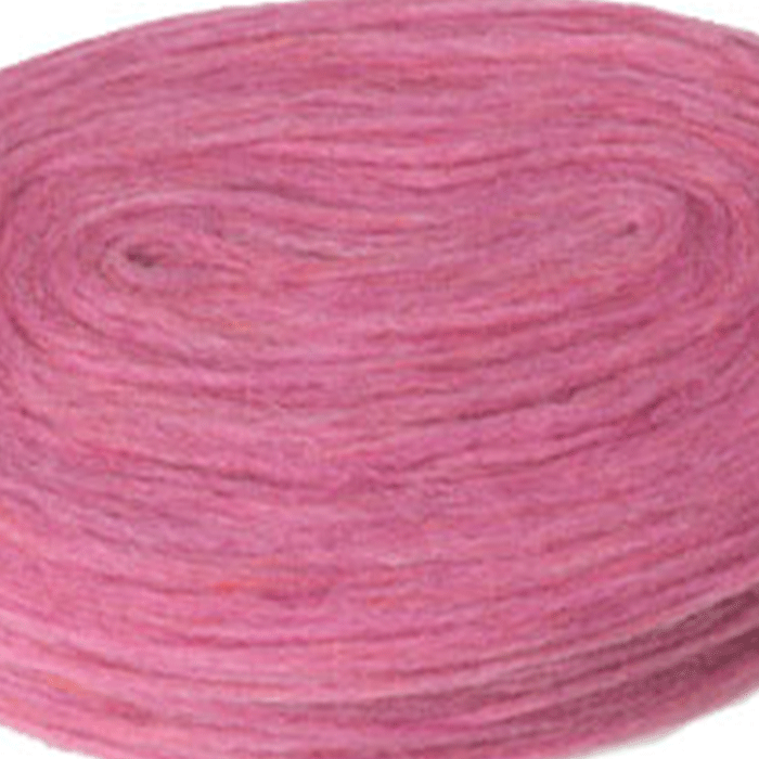 Plötulopi 100% Icelandic Wool Yarn for knitting, weaving and tufting in Fulham, South West London. Sunset Rose 1425.